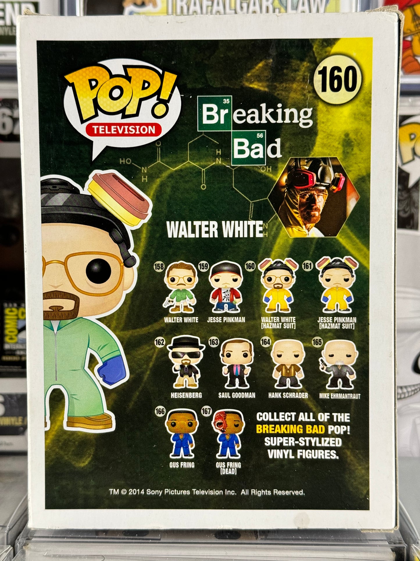 Breaking Bad - Walter White (traje verde peligroso) (160) abovedado