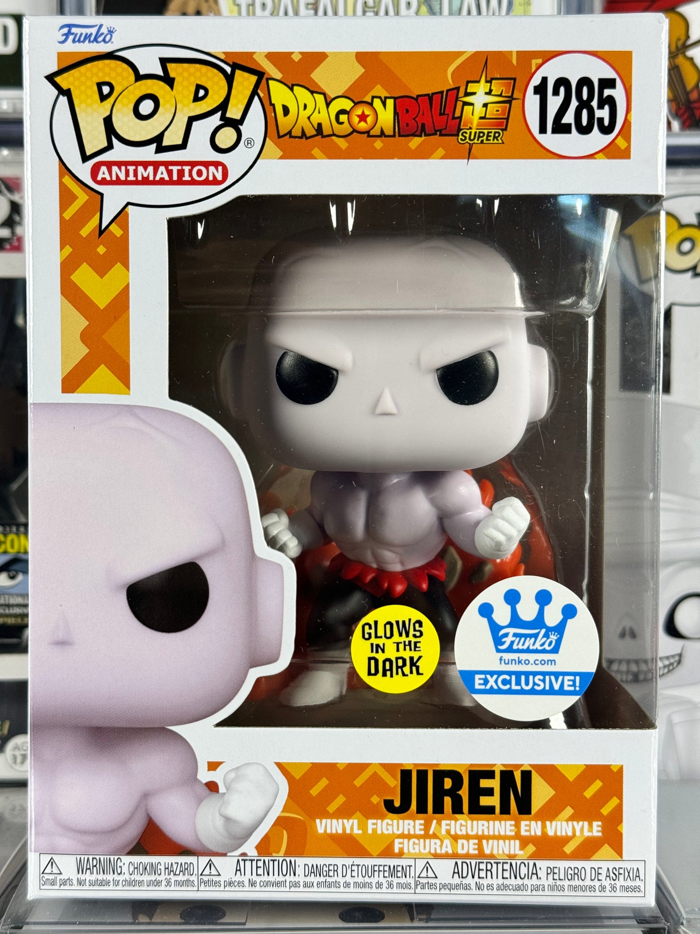 Dragonball Super - Jiren (Brilla en la oscuridad) (1285) Exclusivo Funko abovedado