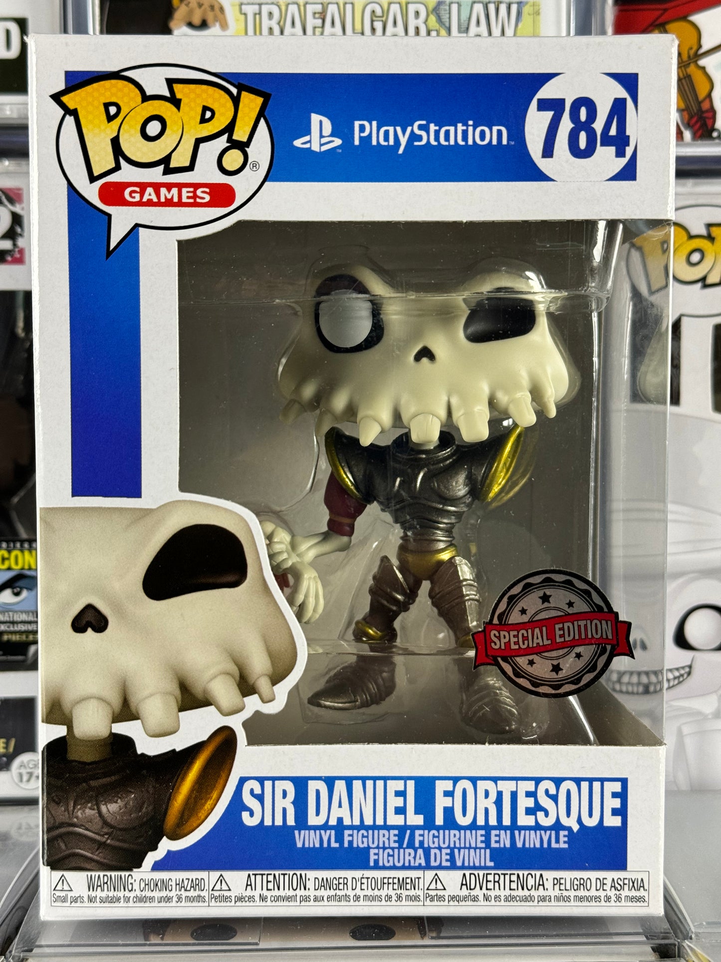 Playstation - MediEvil - Sir Daniel Fortesque (Metálico) (784) Bóveda