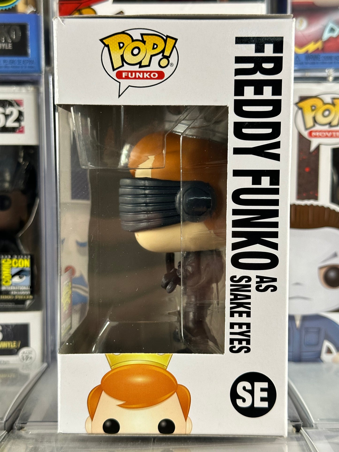 Funko Fundays Blacklight Battle 2022 - Freddy Funko como Snake Eyes (SE) 4000 PC EDICIÓN LIMITADA