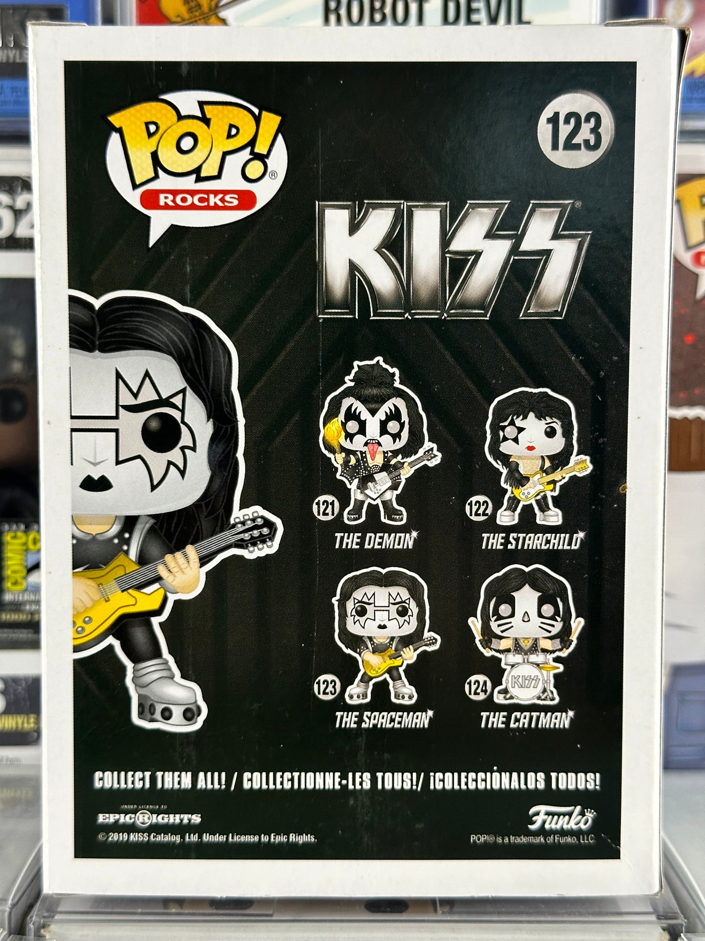 Pop Rocks - KISS - The Spaceman (123)