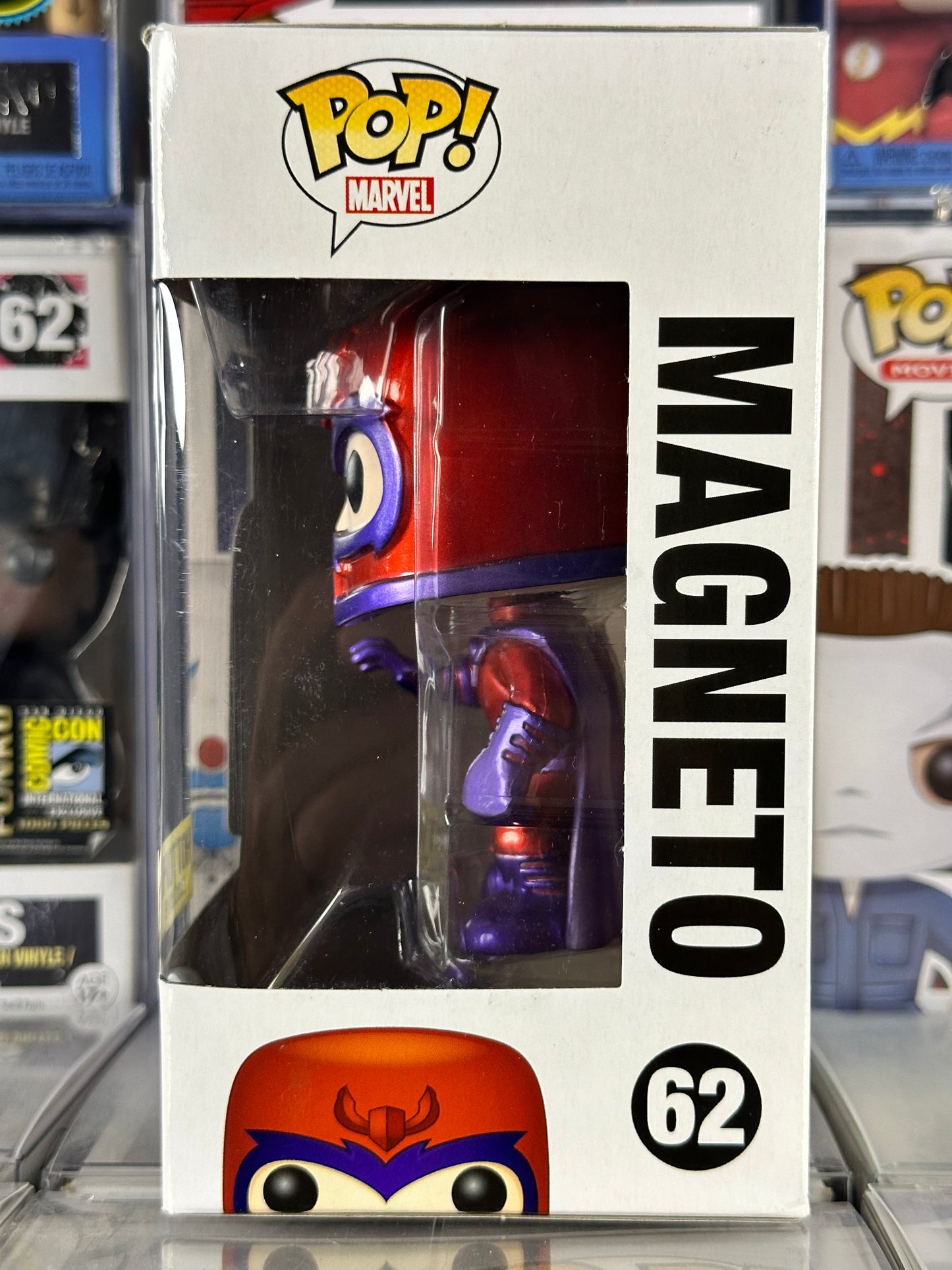 Marvel - Magneto (Metallic) (62) Vaulted Hot Topic Exclusive
