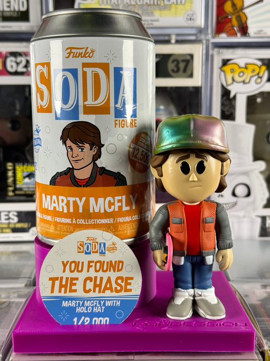 SODA Pop! - Back To The Future - Marty McFly HOLO HAT CHASE