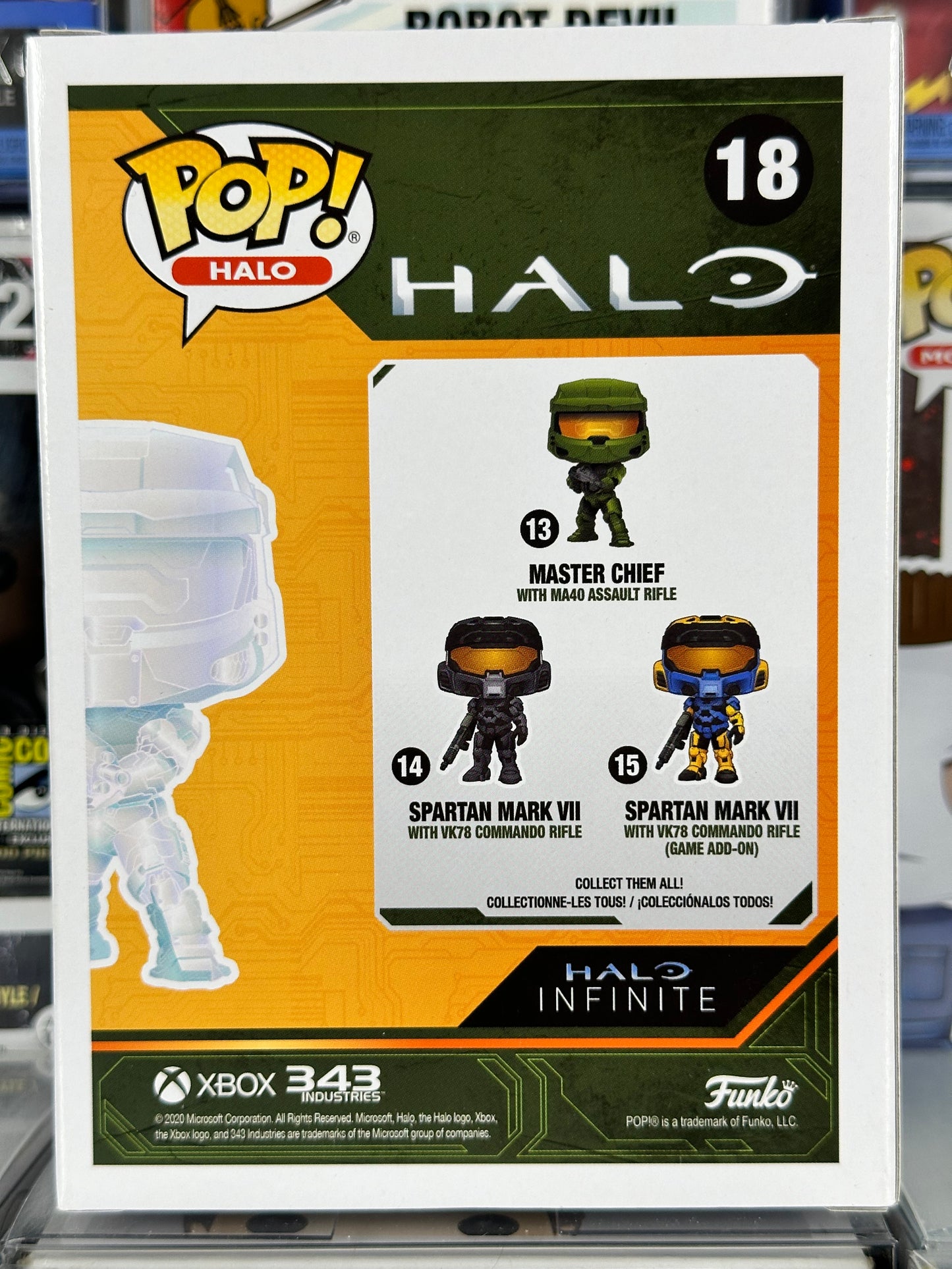 Halo - Master Chief with MA40 Assault Rifle in Active Camo (18) Vaulted
