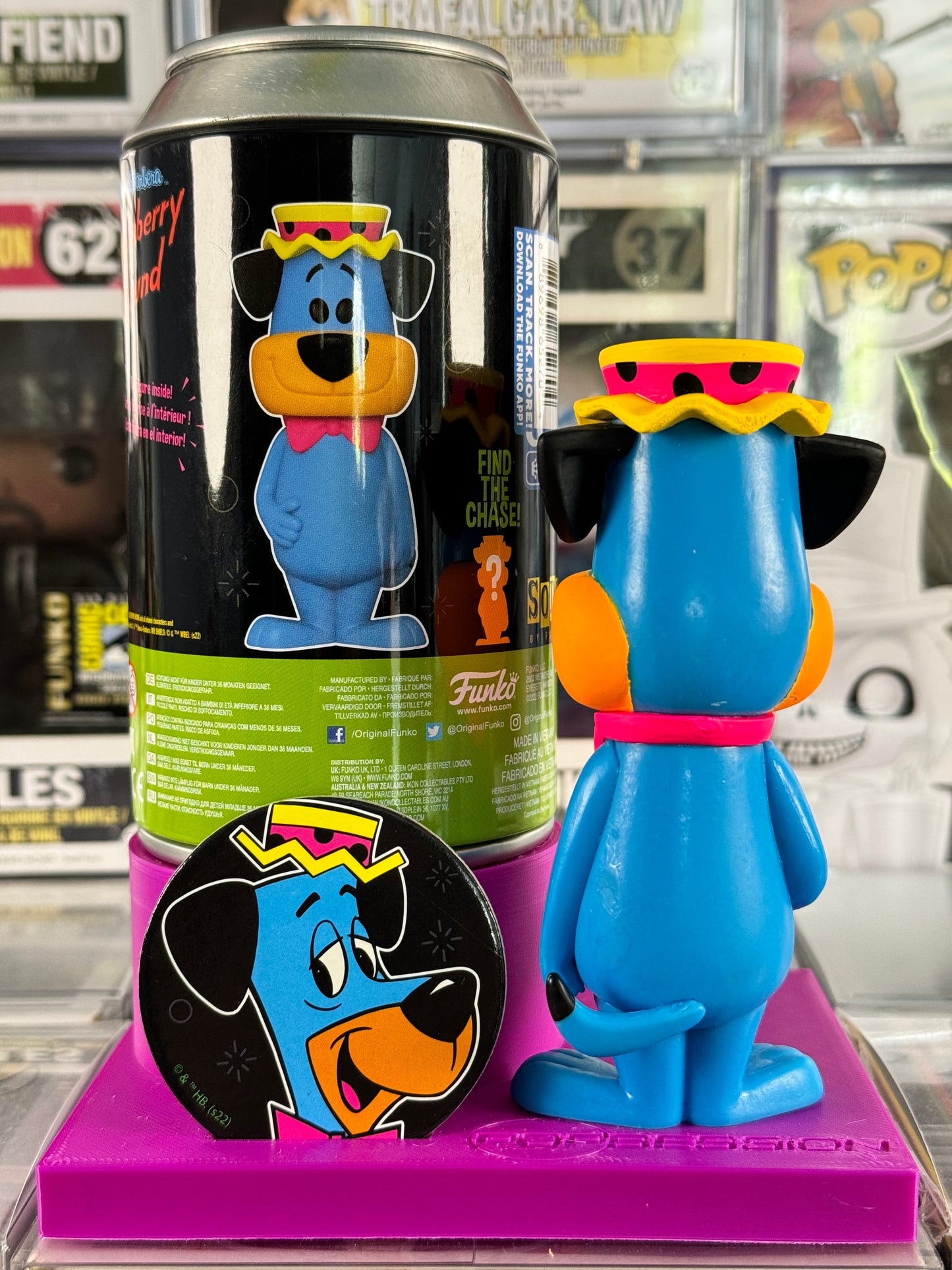SODA Pop! - Huckleberry Hound (Blacklight) (Blue) (2022 Summer Convention)