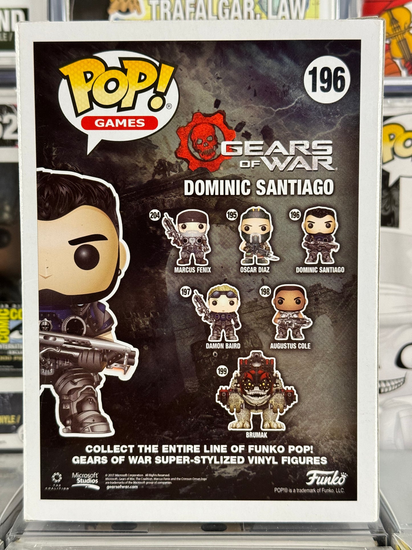 Gears of War - Dominic Santiago (196) Saltado
