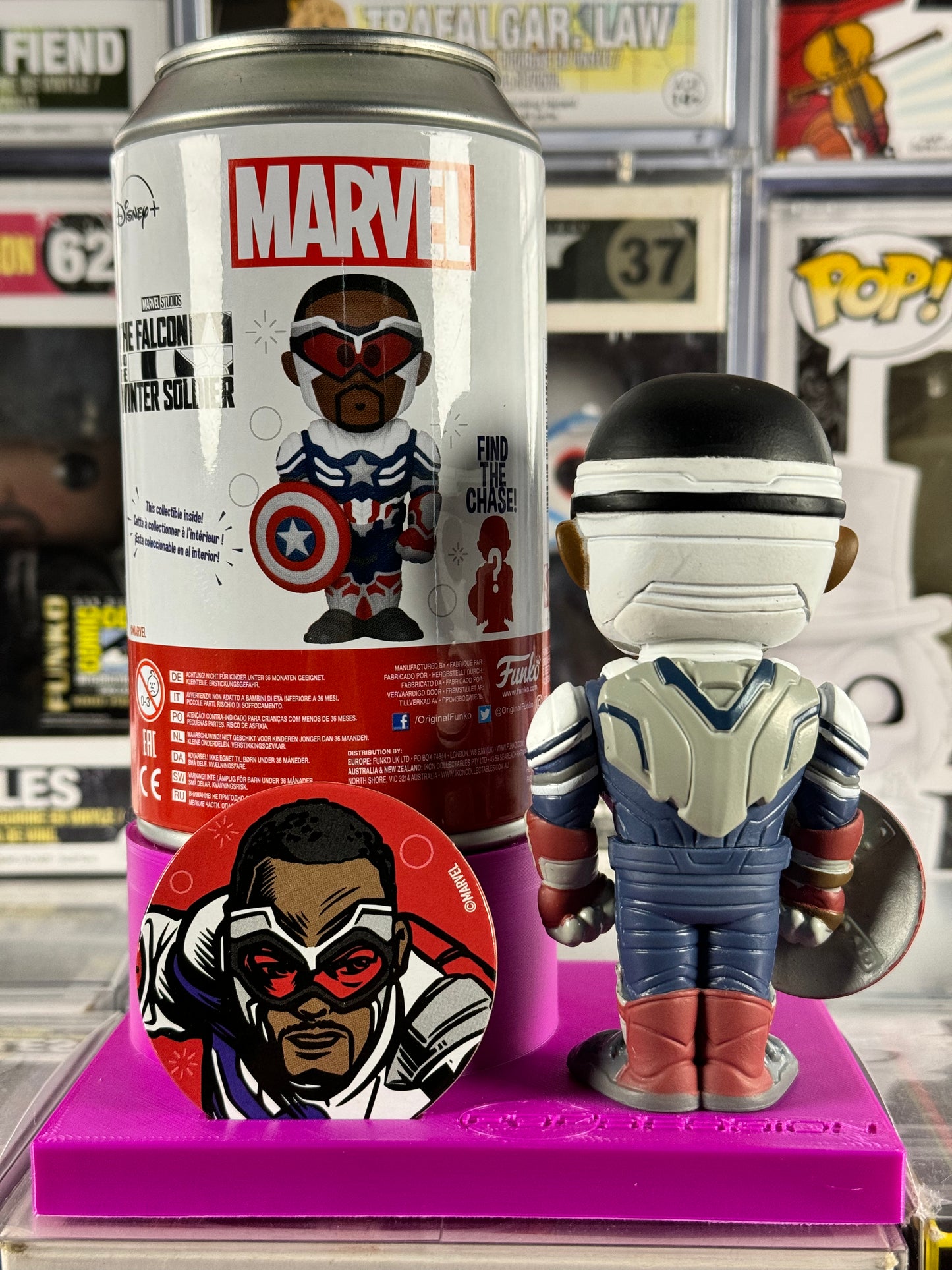 SODA Pop! - Marvel The Falcon and the Winter Soldier - Captain America Vaulted