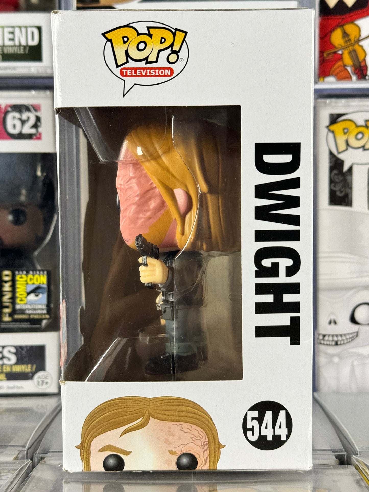 The Walking Dead - Dwight (Burnt Face) (544) Exclusivo de la convención de otoño de 2017