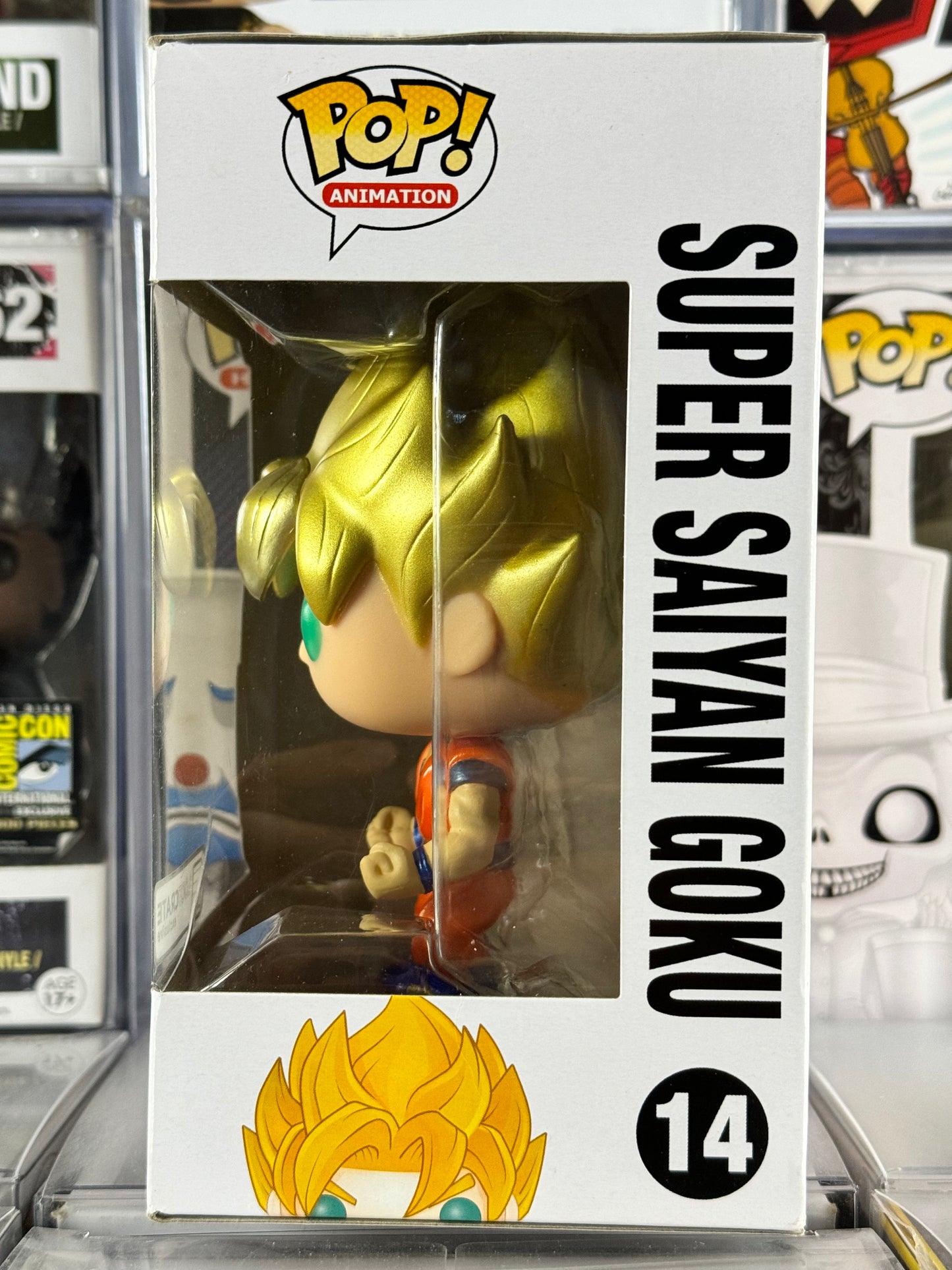 Dragonball Z - Super Saiyan Goku (Metallic) (14) Lootcrate Exclusive Vaulted