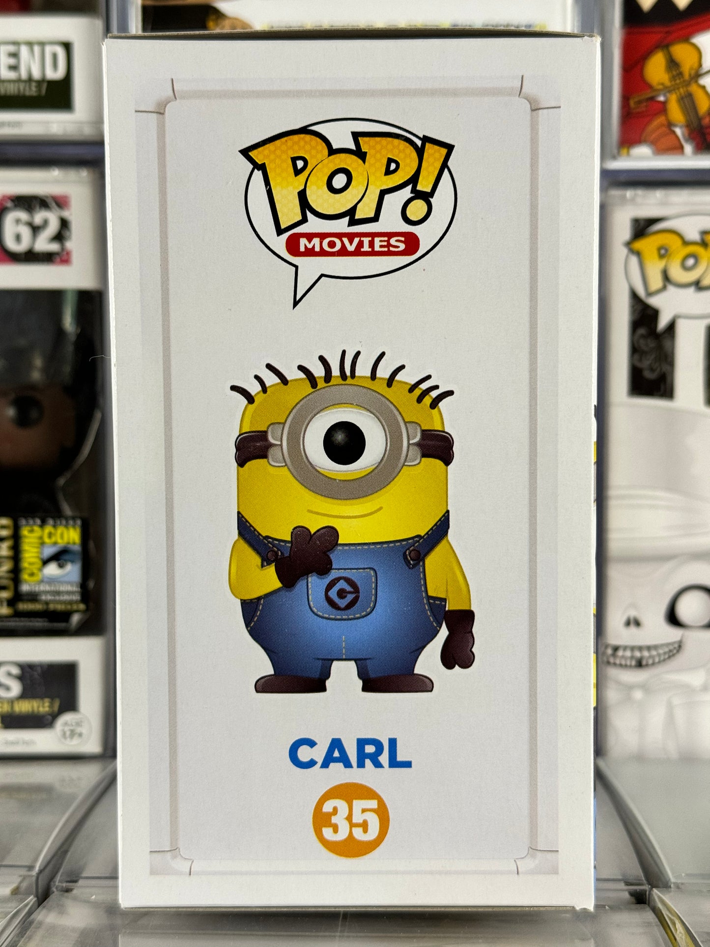 Mi villano favorito 2 - Carl (Brilla en la oscuridad) (35) EDICIÓN LIMITADA exclusiva de 1000 PC Vaulted SDCC