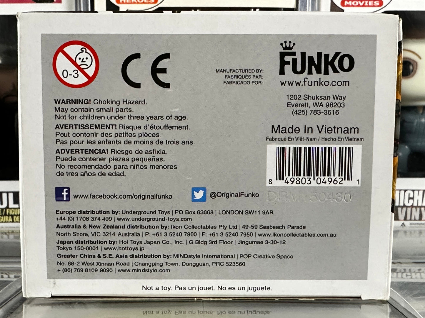 Marvel Ant-Man - Yellowjacket (Glow in the Dark) (86) Vaulted Underground Toys Exclusive