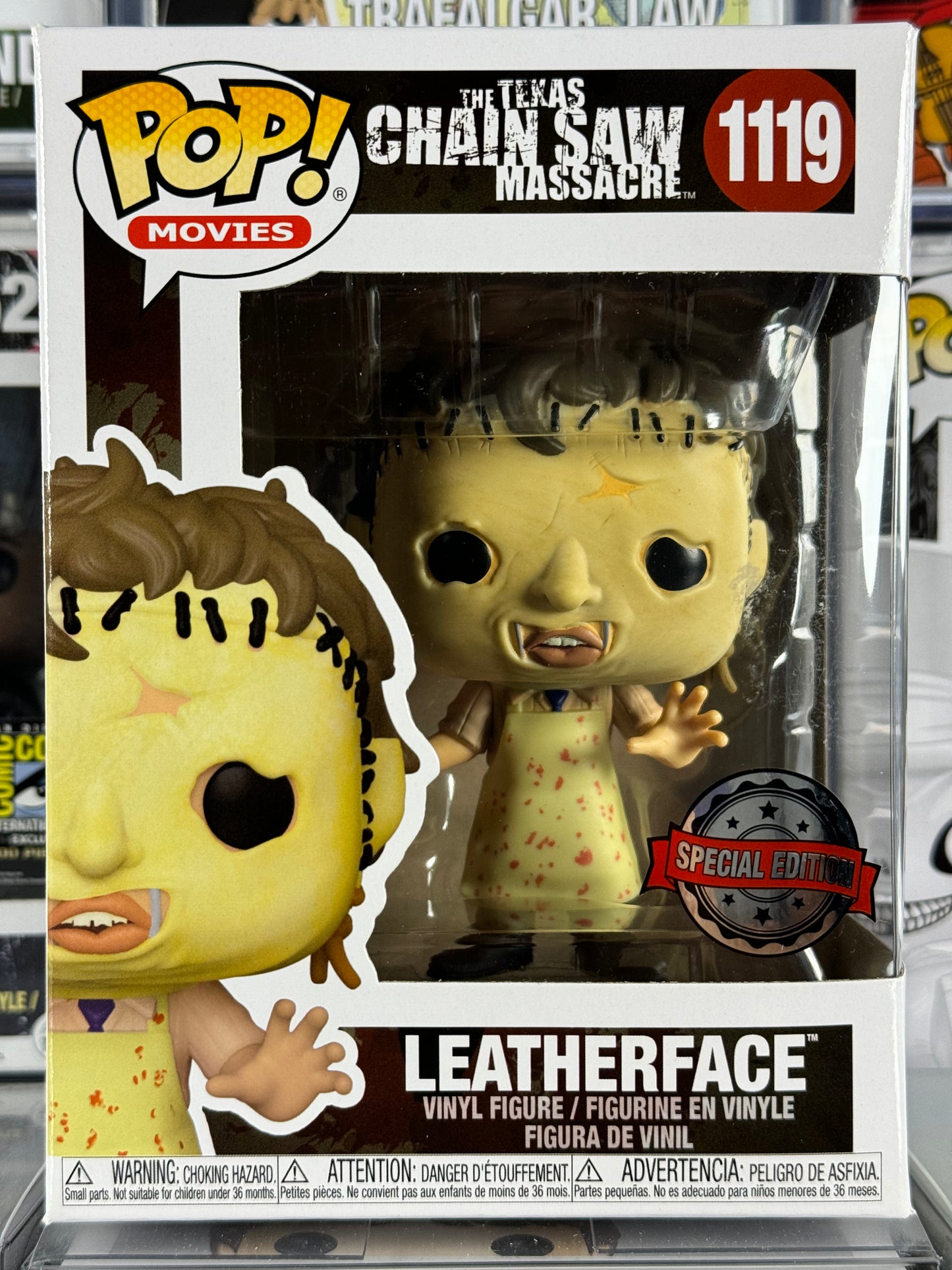 Masacre con motosierra de Texas - Leatherface (1119) abovedado