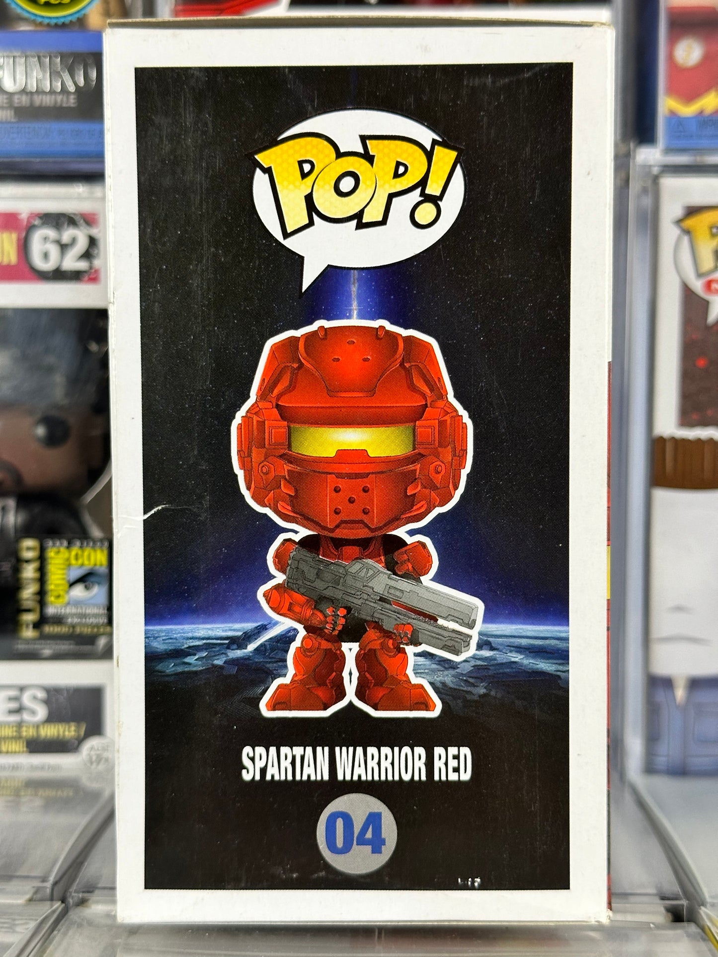 Halo 4 - Spartan Warrior Red (04) Vaulted