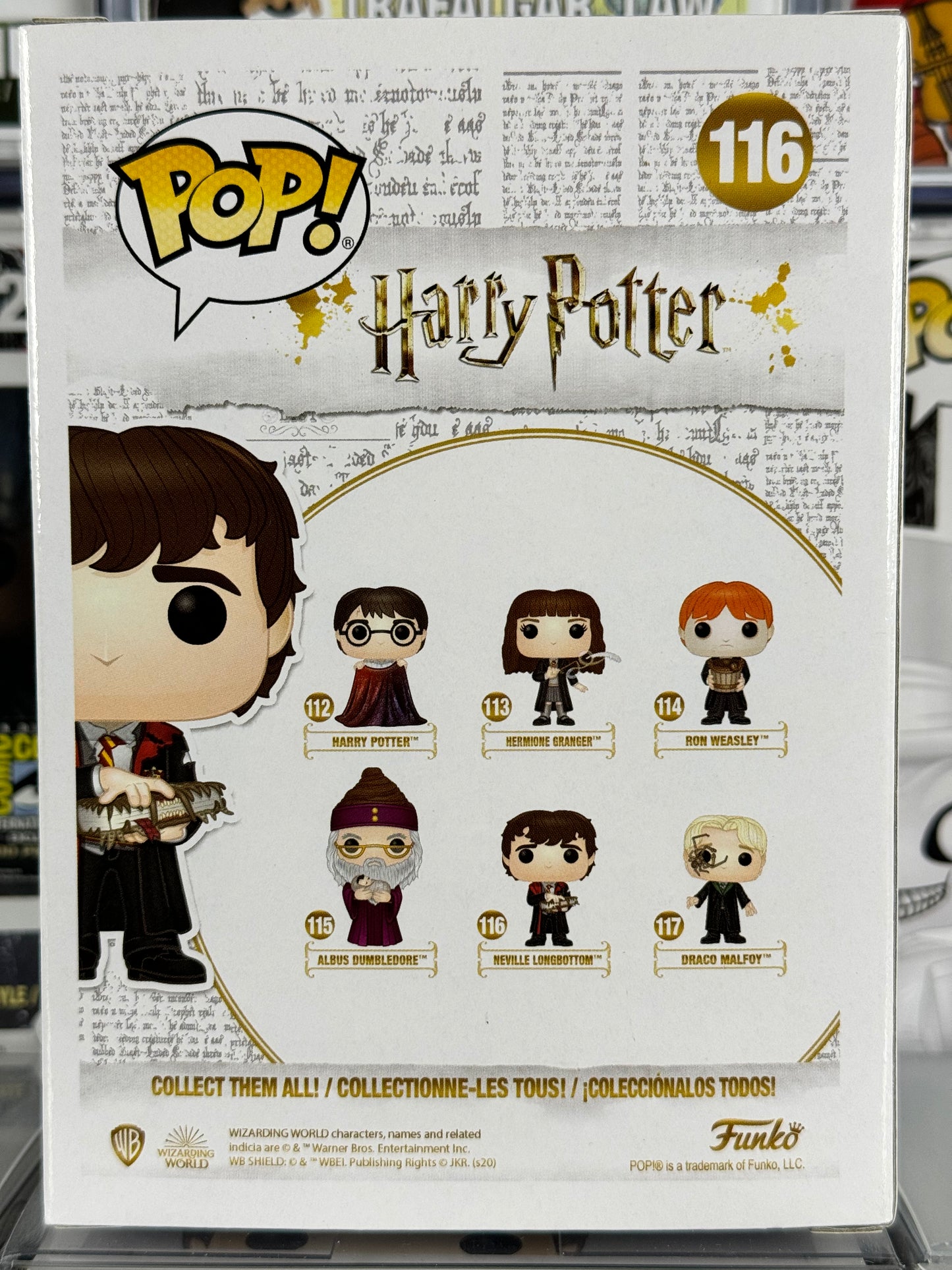 Wizarding World of Harry Potter - Neville Longbottom (w/ Monster Book) (116)