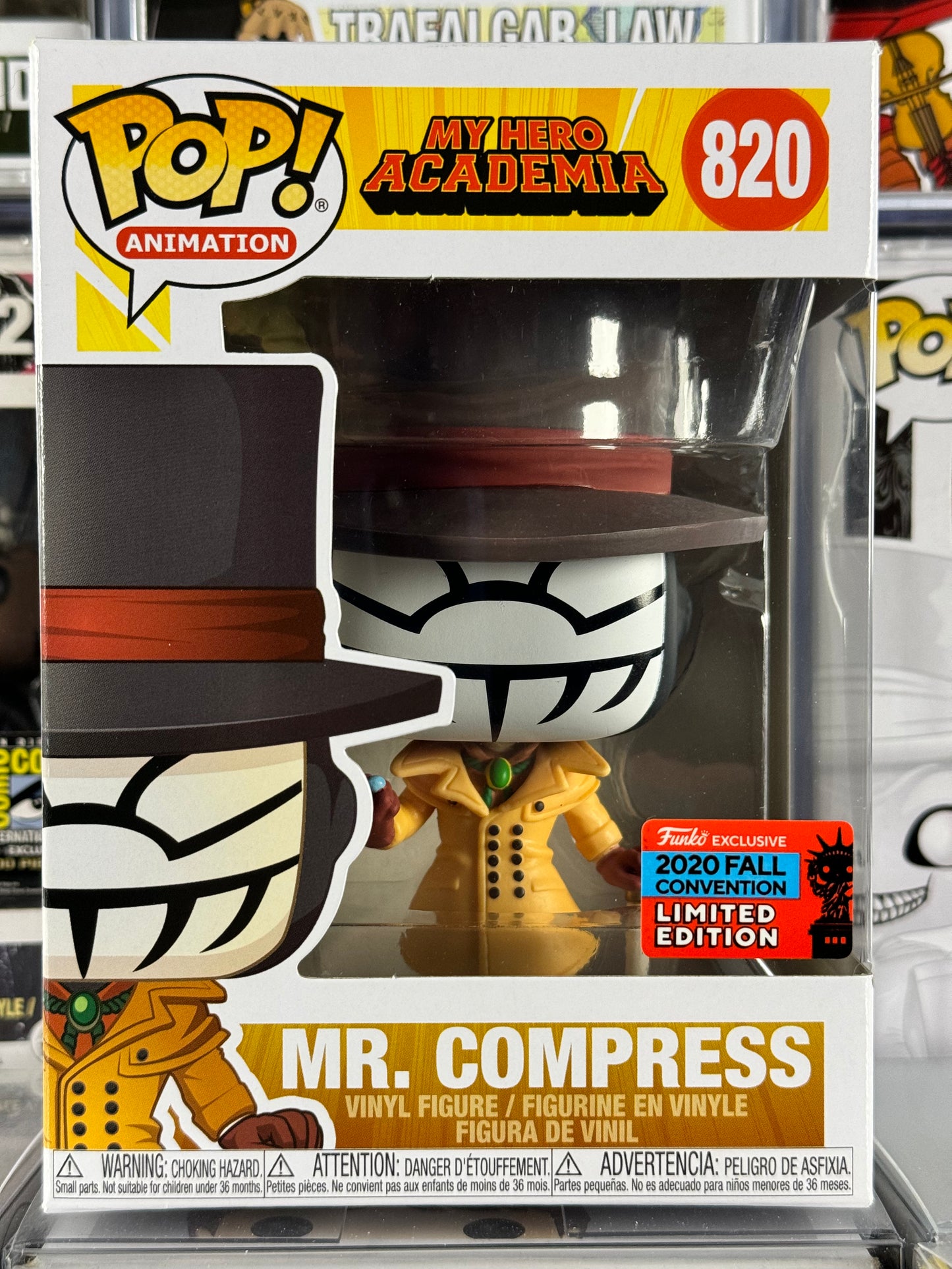 My Hero Academia - Mr. Compress (820) Convención de otoño 2020 abovedada