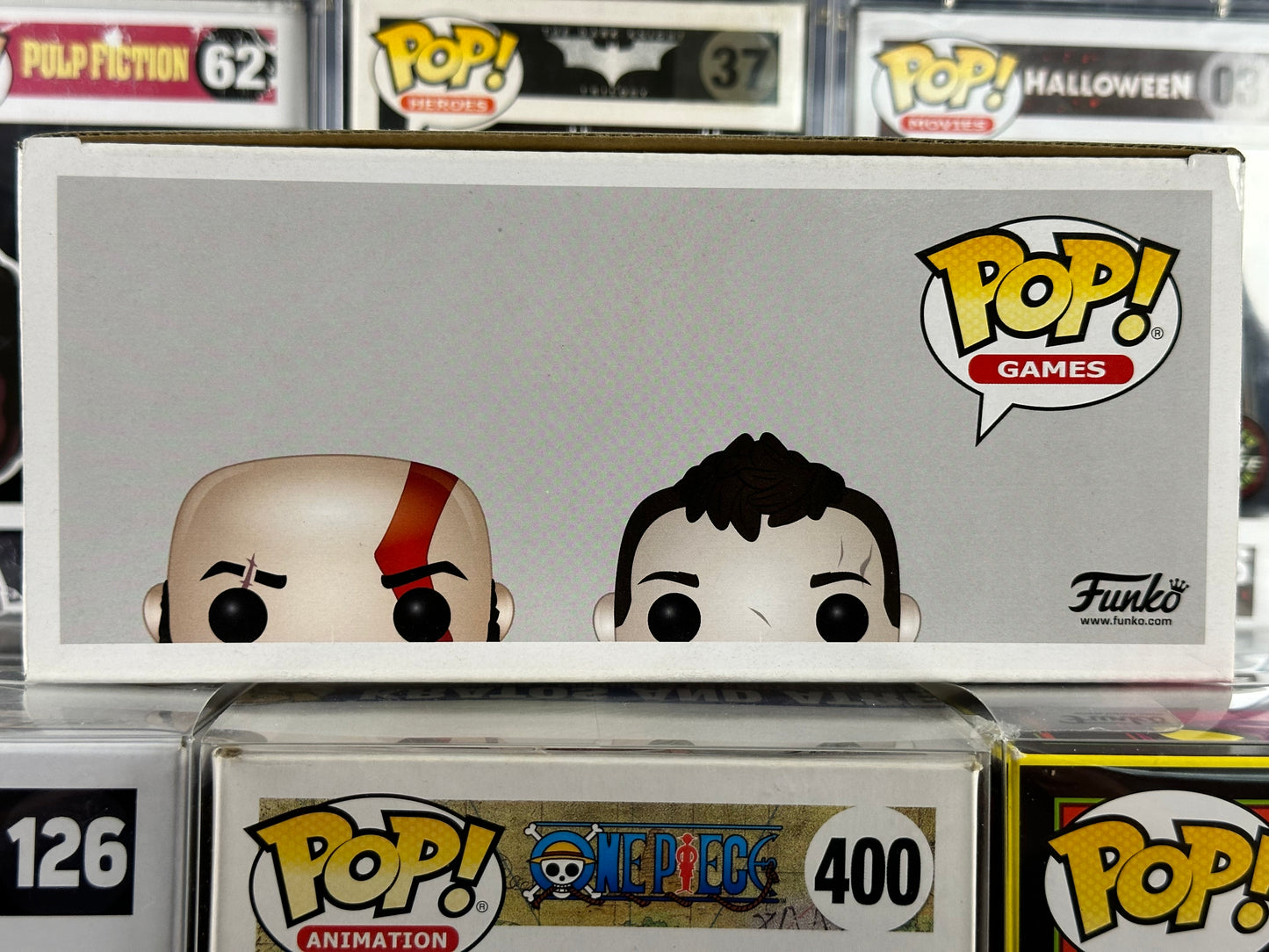 Playstation - God of War - Kratos y Atreus (paquete de 2) abovedado