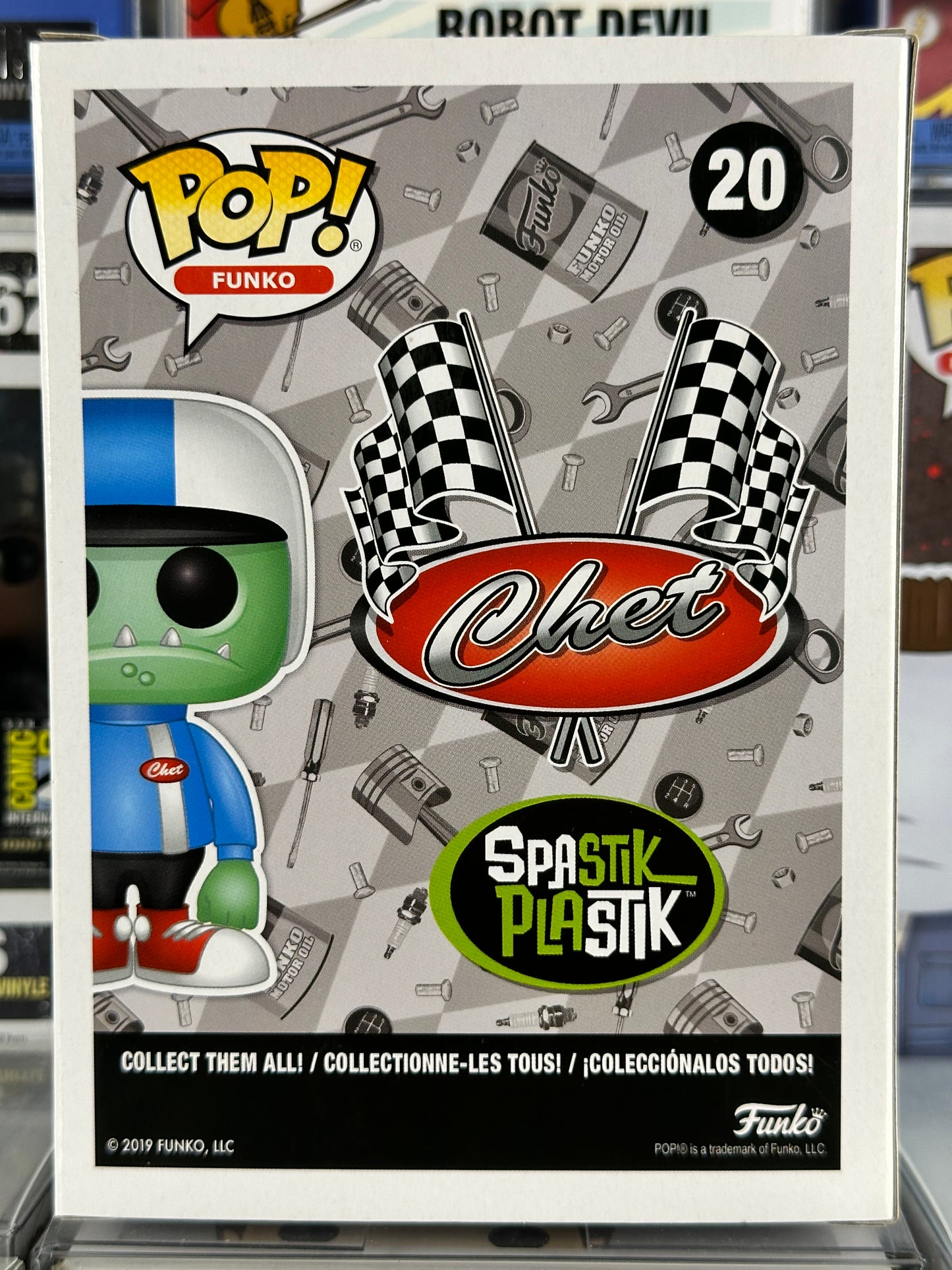 Funko Fantastik Plastik - Chet (61) Vaulted Funko Exclusive