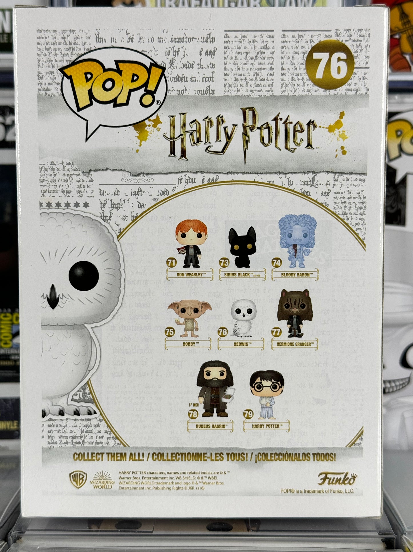 Harry Potter - Hedwig (Flocked) (76)