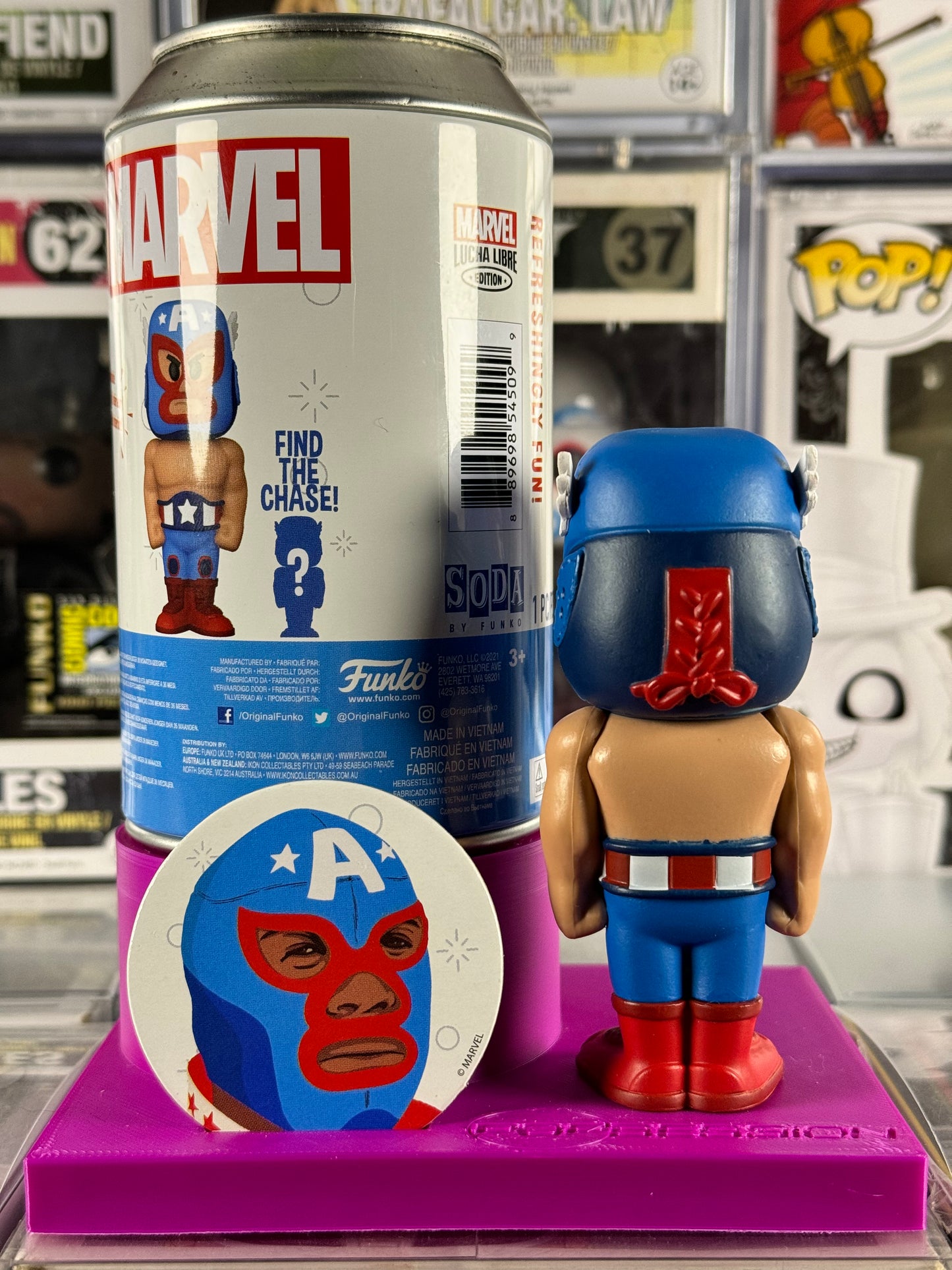 SODA Pop! - Marvel Lucha Libre Edition - El Leyenda Americana