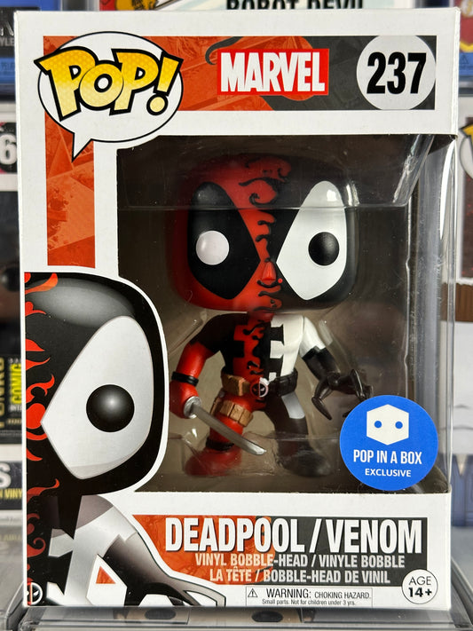 Marvel Deadpool - Deadpool Venom Assimilation (First Run) (237) Vaulted Pop In A Box Exclusive