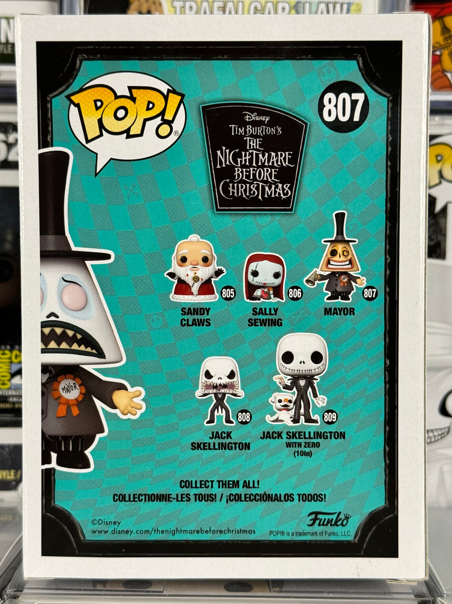 Disney - Tim Burton's The Nightmare Before Christmas - Mayor (Diamond Collection) (807) CHASE
