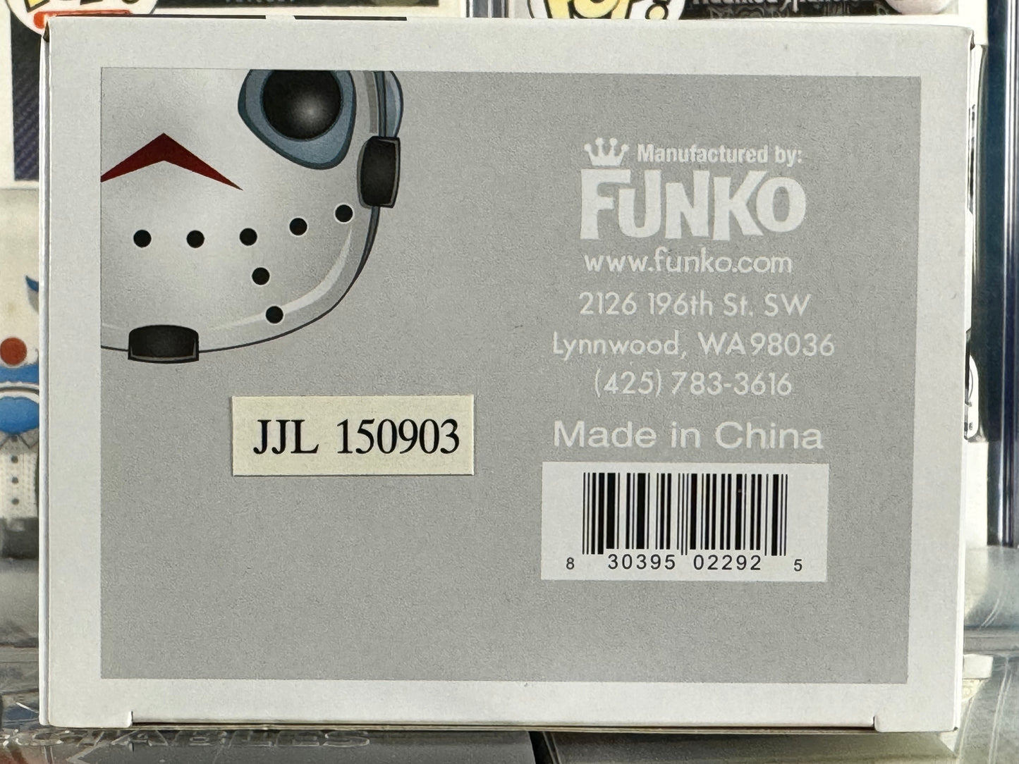 Friday the 13th - Jason Voorhees (01) GLOWING CHASE (TEAL)