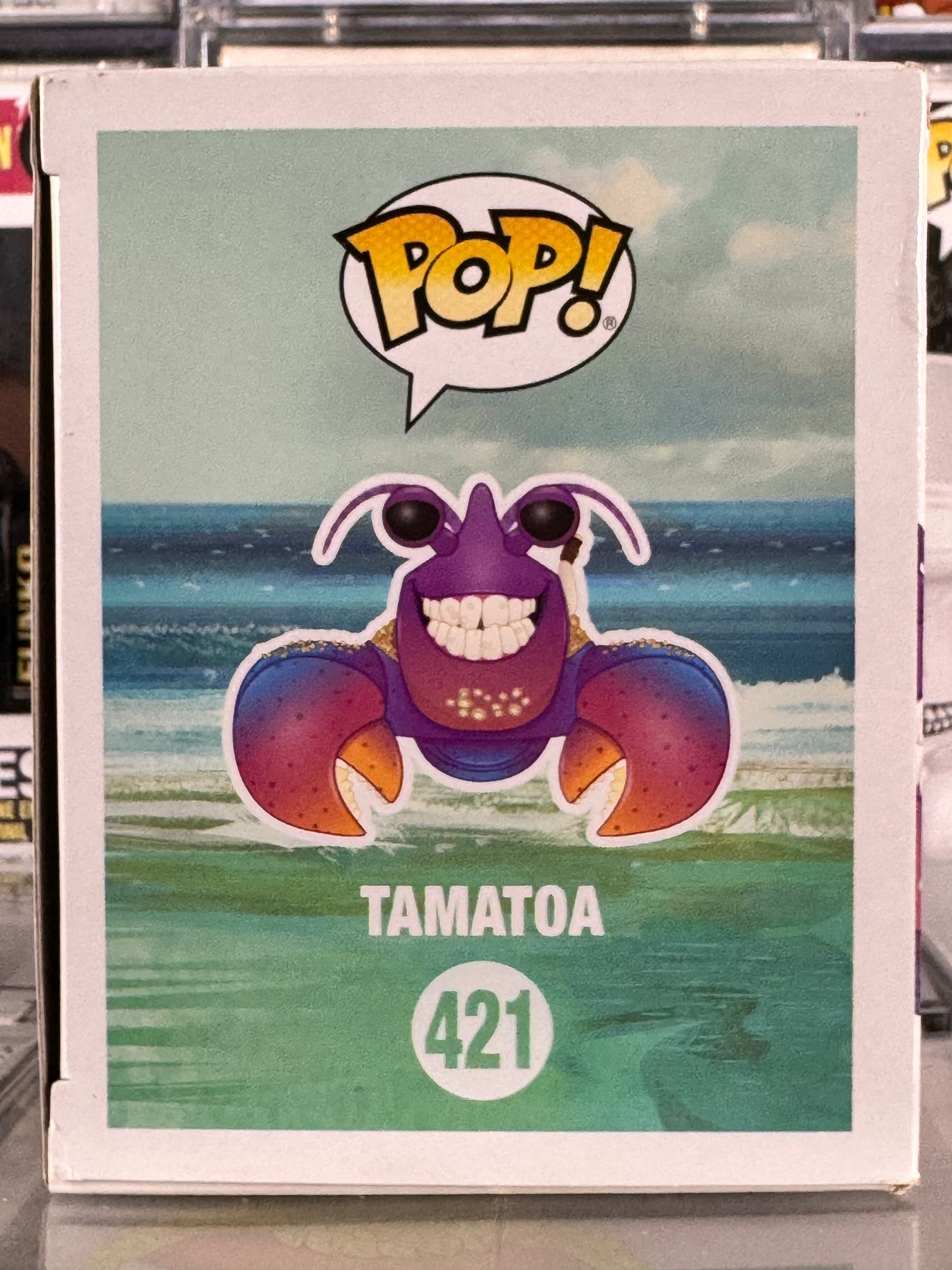 Disney Moana - Tamatoa (Neon) (Glow in the Dark) (421) Vaulted 2018 Summer Convention Exclusive