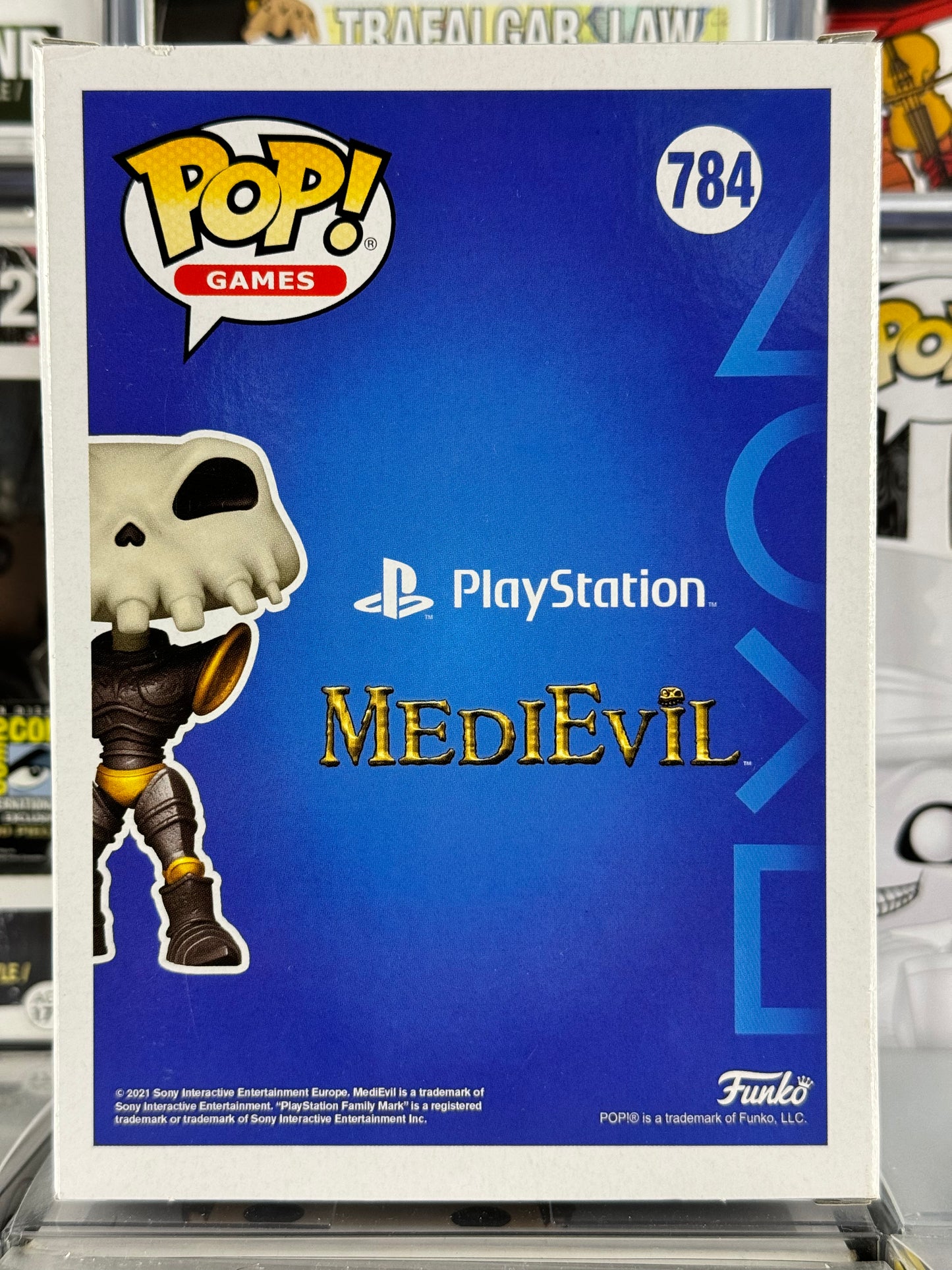 Playstation - MediEvil - Sir Daniel Fortesque (Metálico) (784) Bóveda
