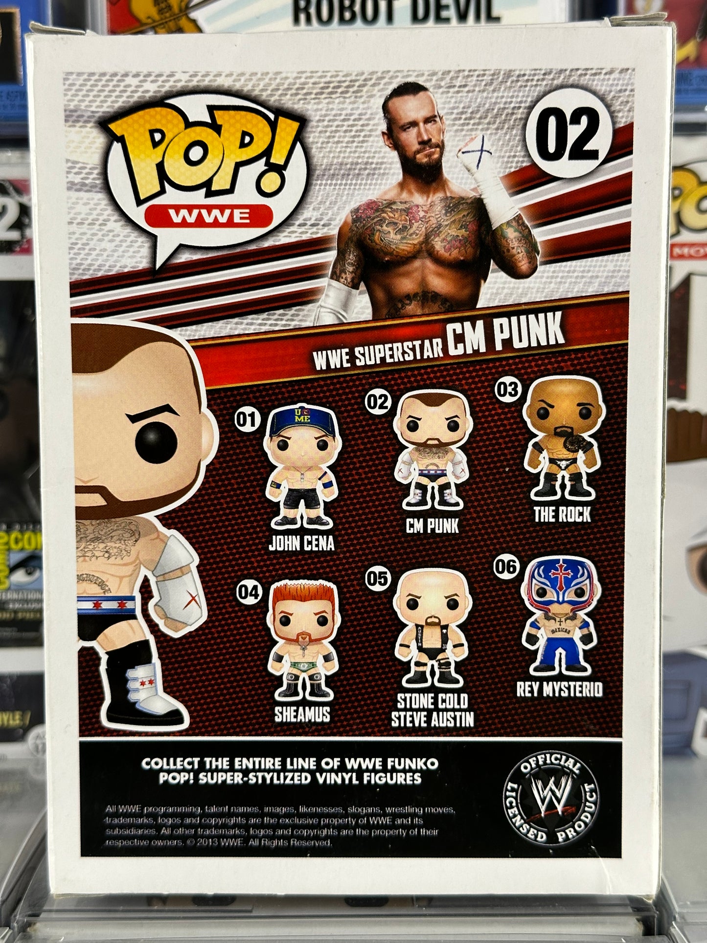 WWE - CM Punk (02) GRIAL abovedado