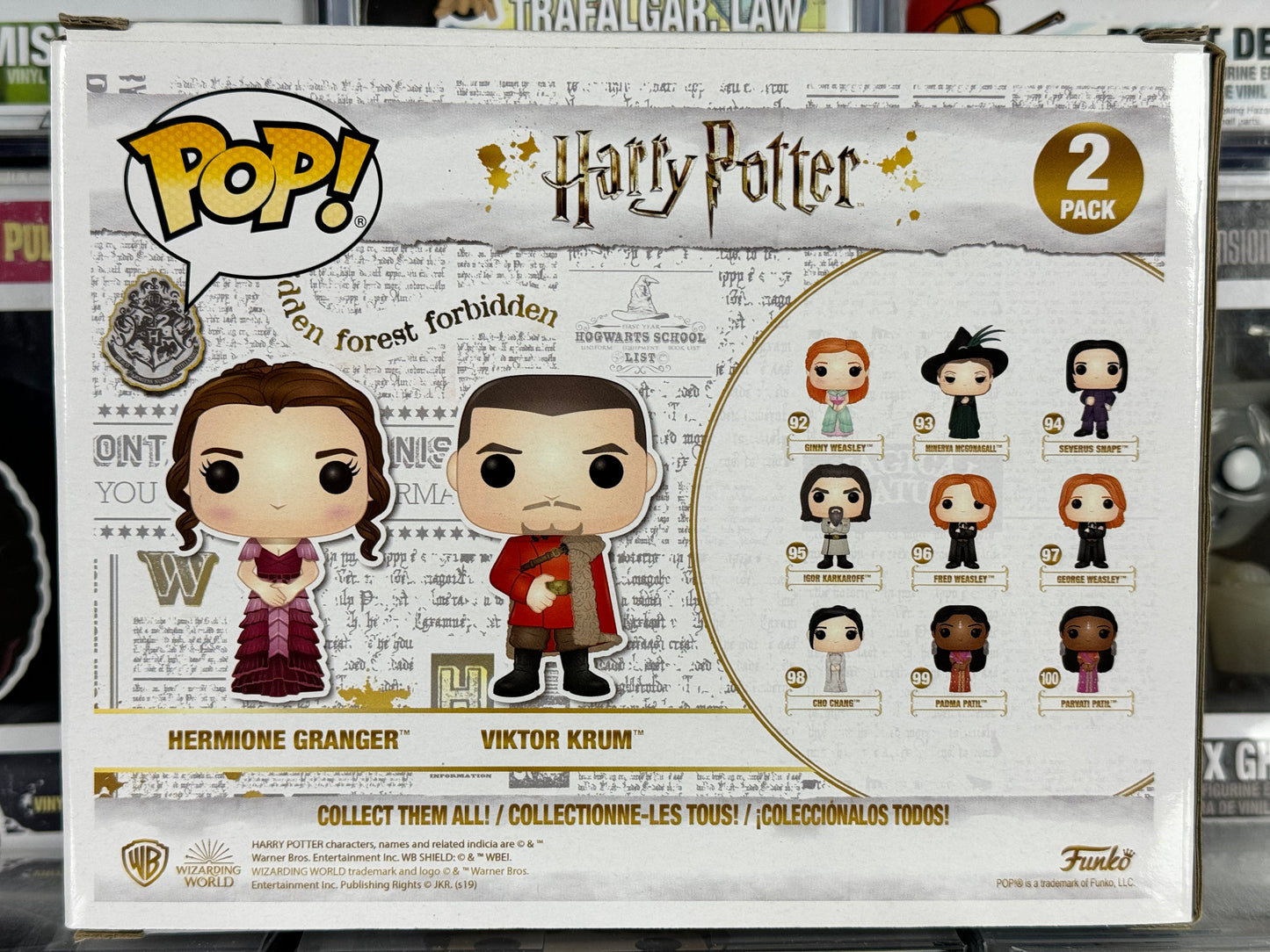 Wizarding World of Harry Potter - Hermione Granger & Victor Krum (Yule Ball) (2-Pack) Vaulted
