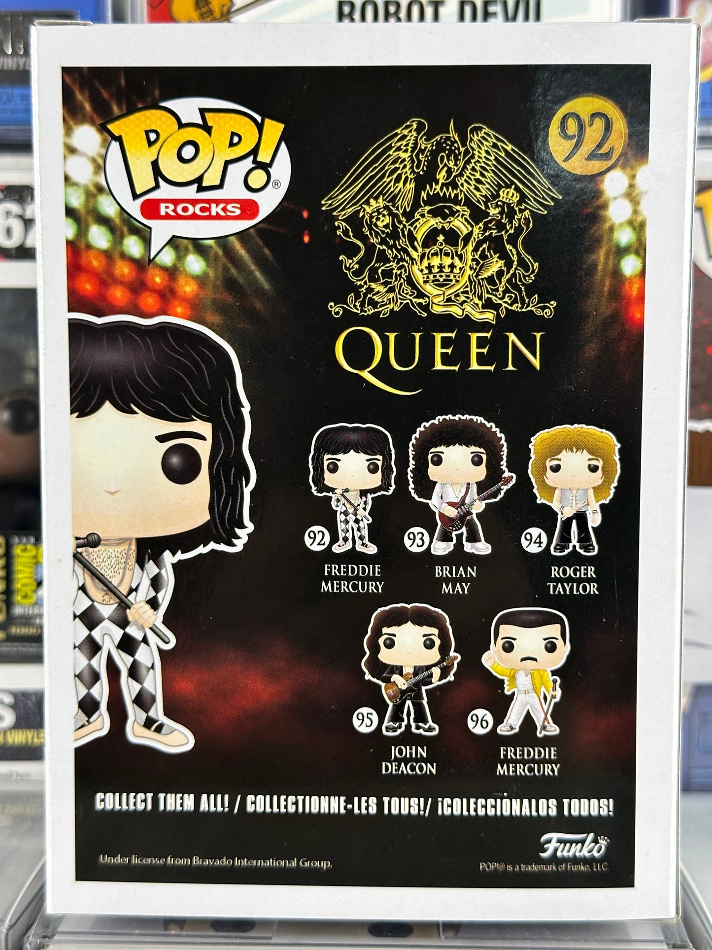 Pop Rocks - Queen - Freddie Mercury (Checker) (92)