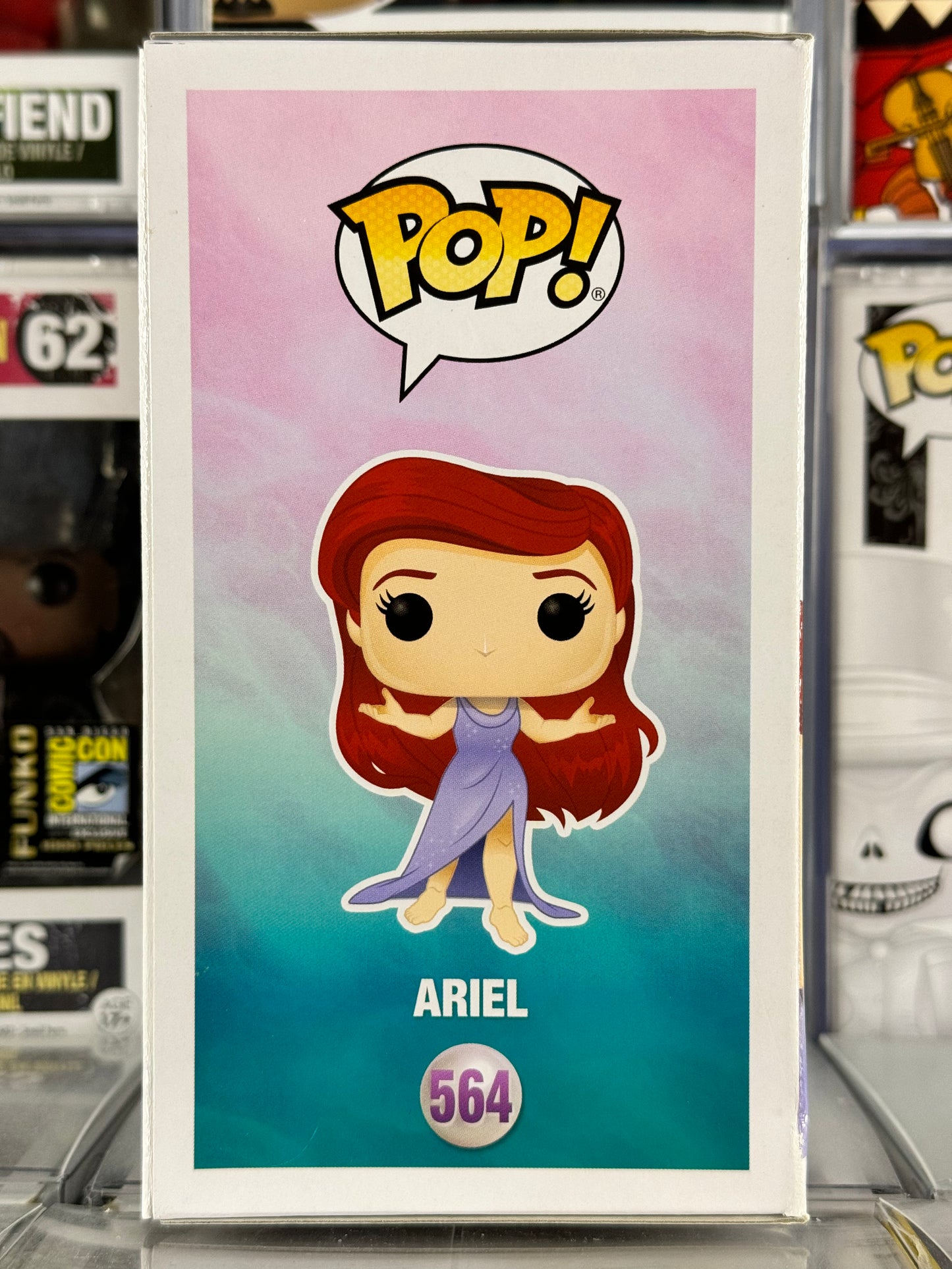 Disney La Sirenita - Ariel (vestido morado) (564) abovedado