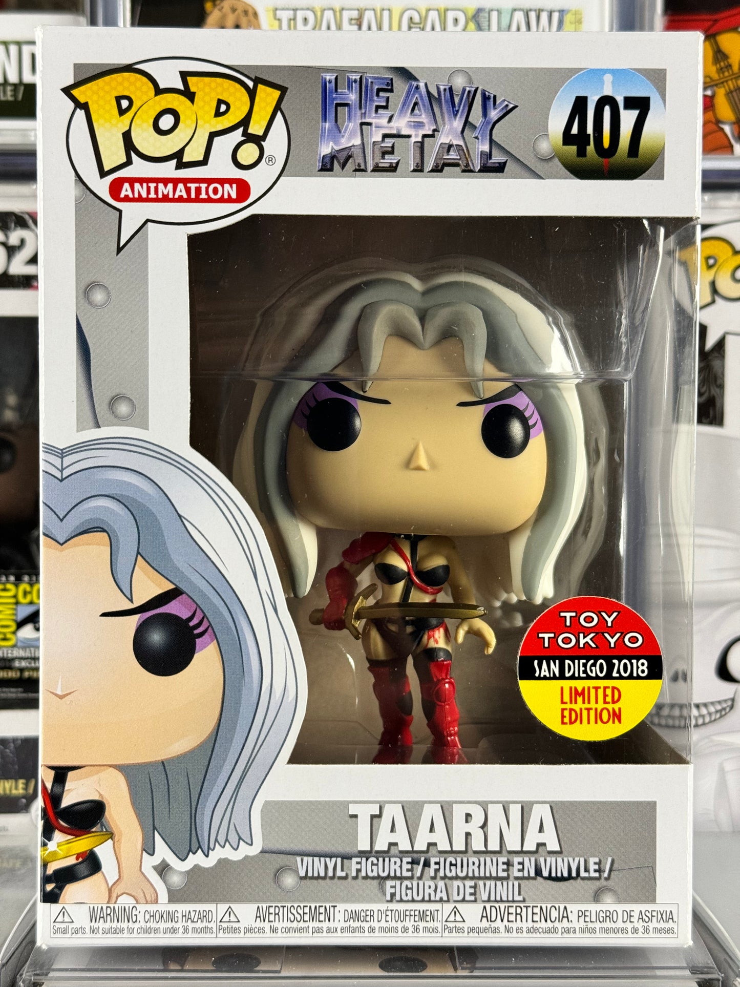 Heavy Metal - Taarna (407) Vaulted 2018 Toy Tokyo SDCC