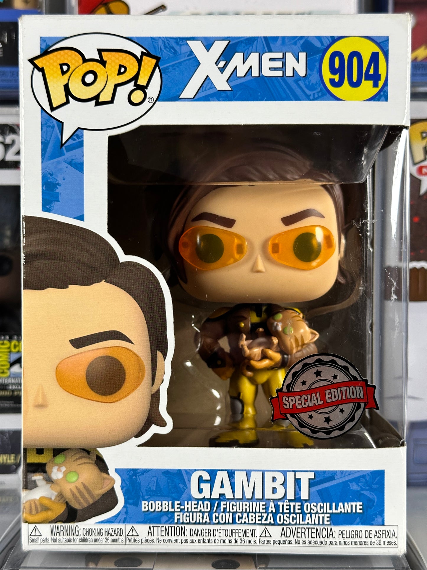 Marvel X-Men - Gambito (con gato) (904)