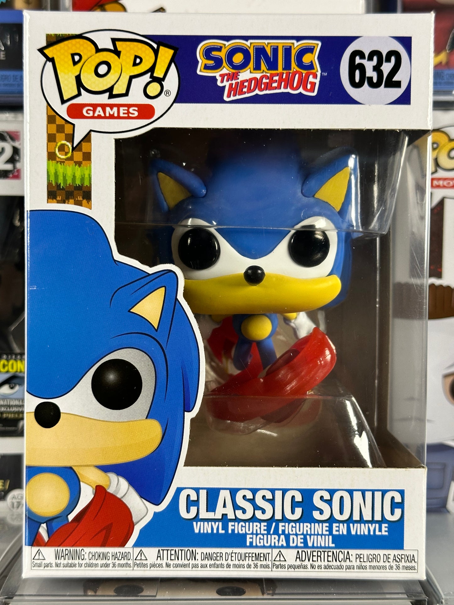Sonic the Hedgehog - Sonic clásico (632)