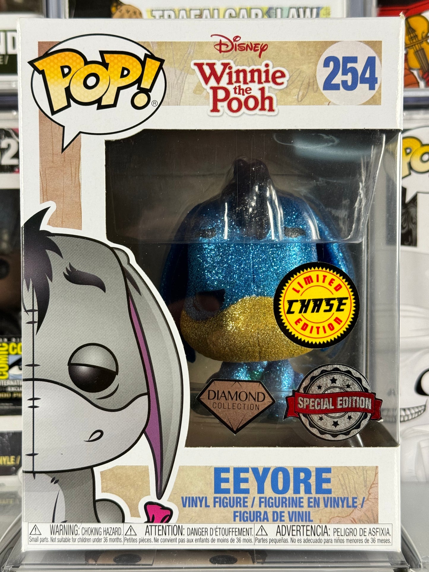 Disney Winnie The Pooh - Eeyore (Diamond) (254) CHASE