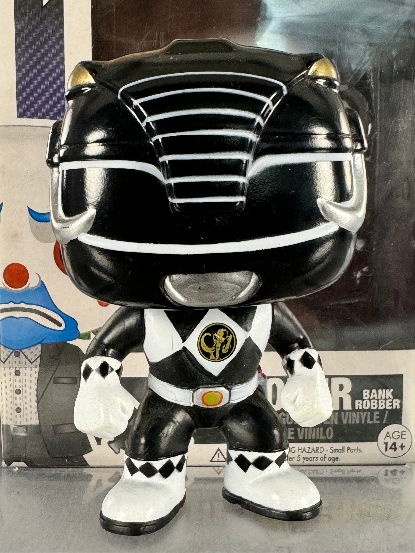 Power Rangers - Black Ranger (361) OOB abovedado