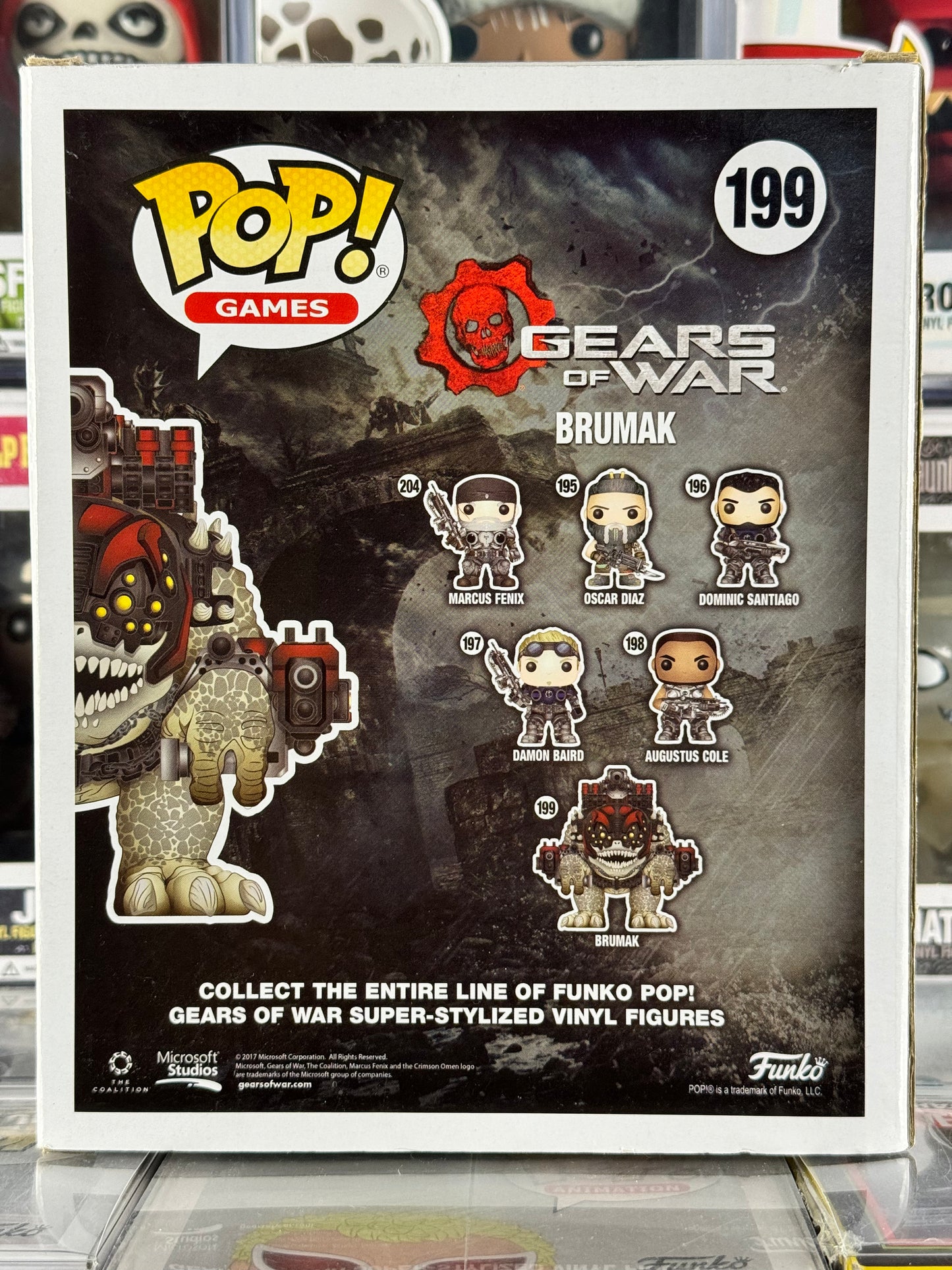Gears of War - 6" - Brumak (199)