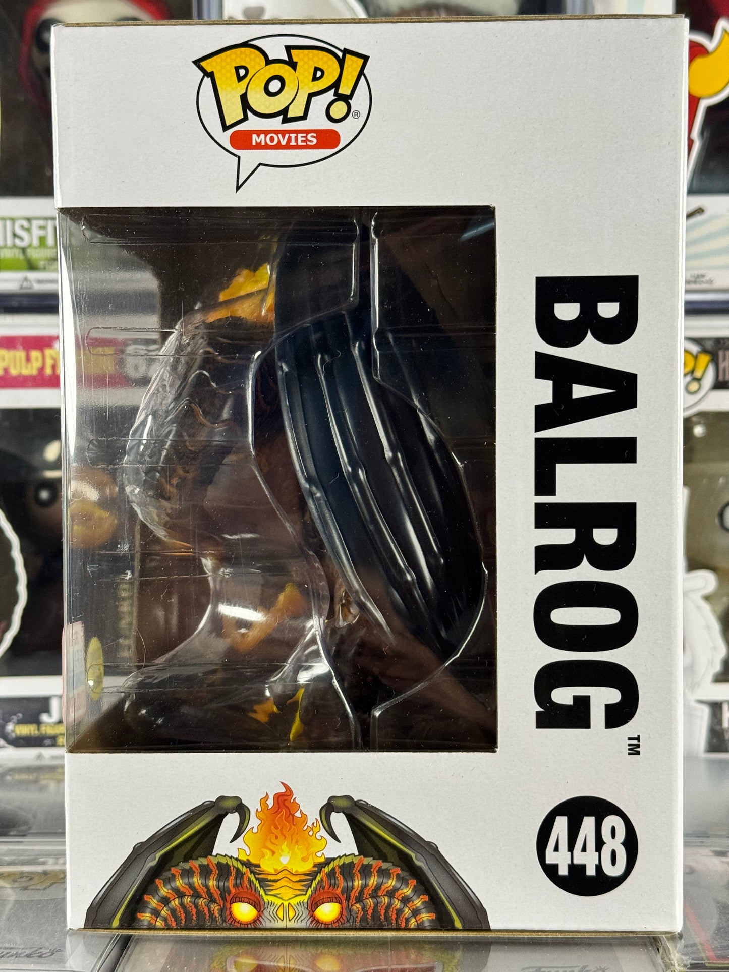 The Lord of the Rings - 6" - Balrog (Glow in the Dark) (448) Vaulted 2017 Fall Convention Exclusive