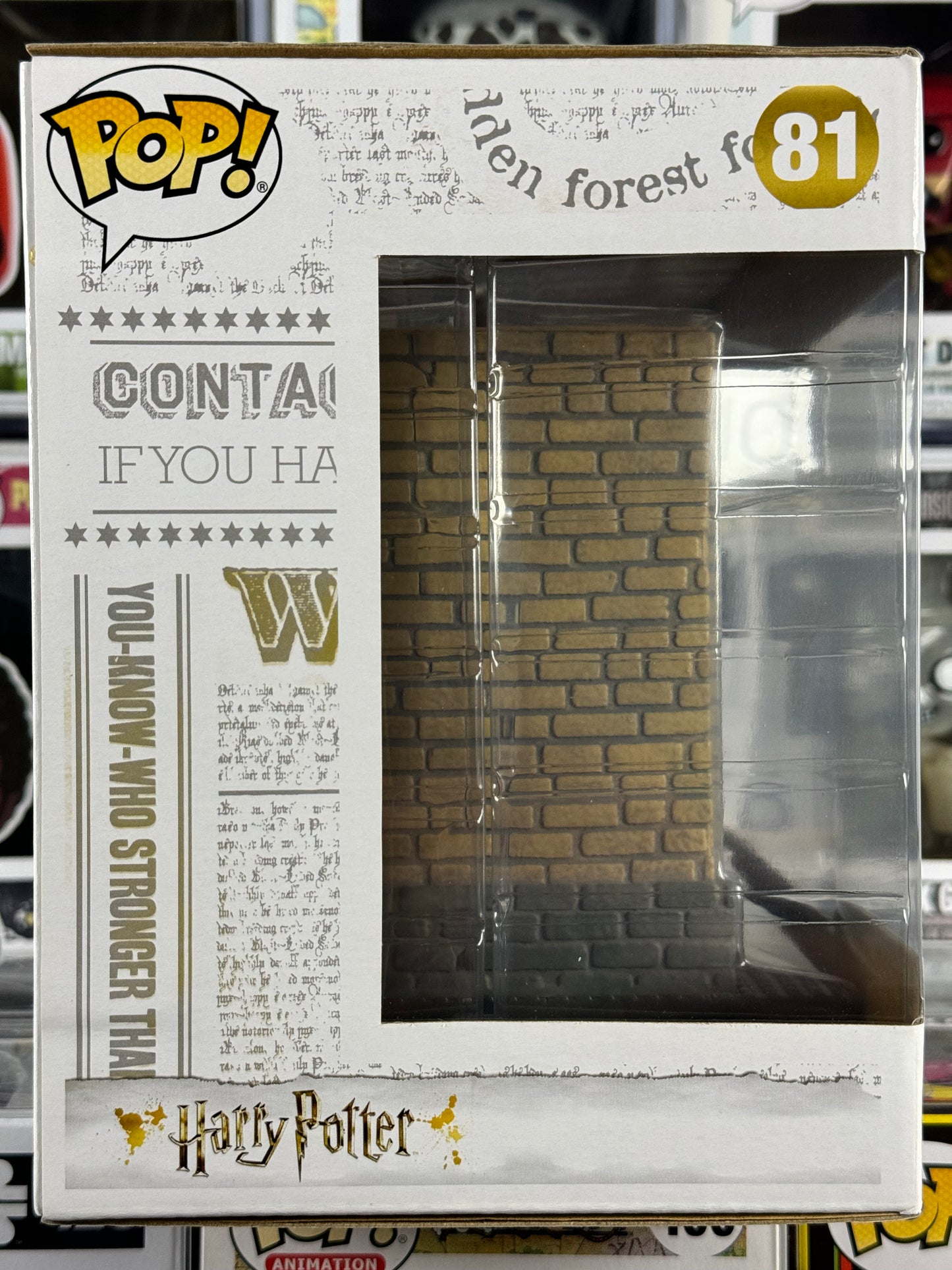 Harry Potter - Momento de la película - Harry Potter entrando a la plataforma 9 3/4 (81) abovedado