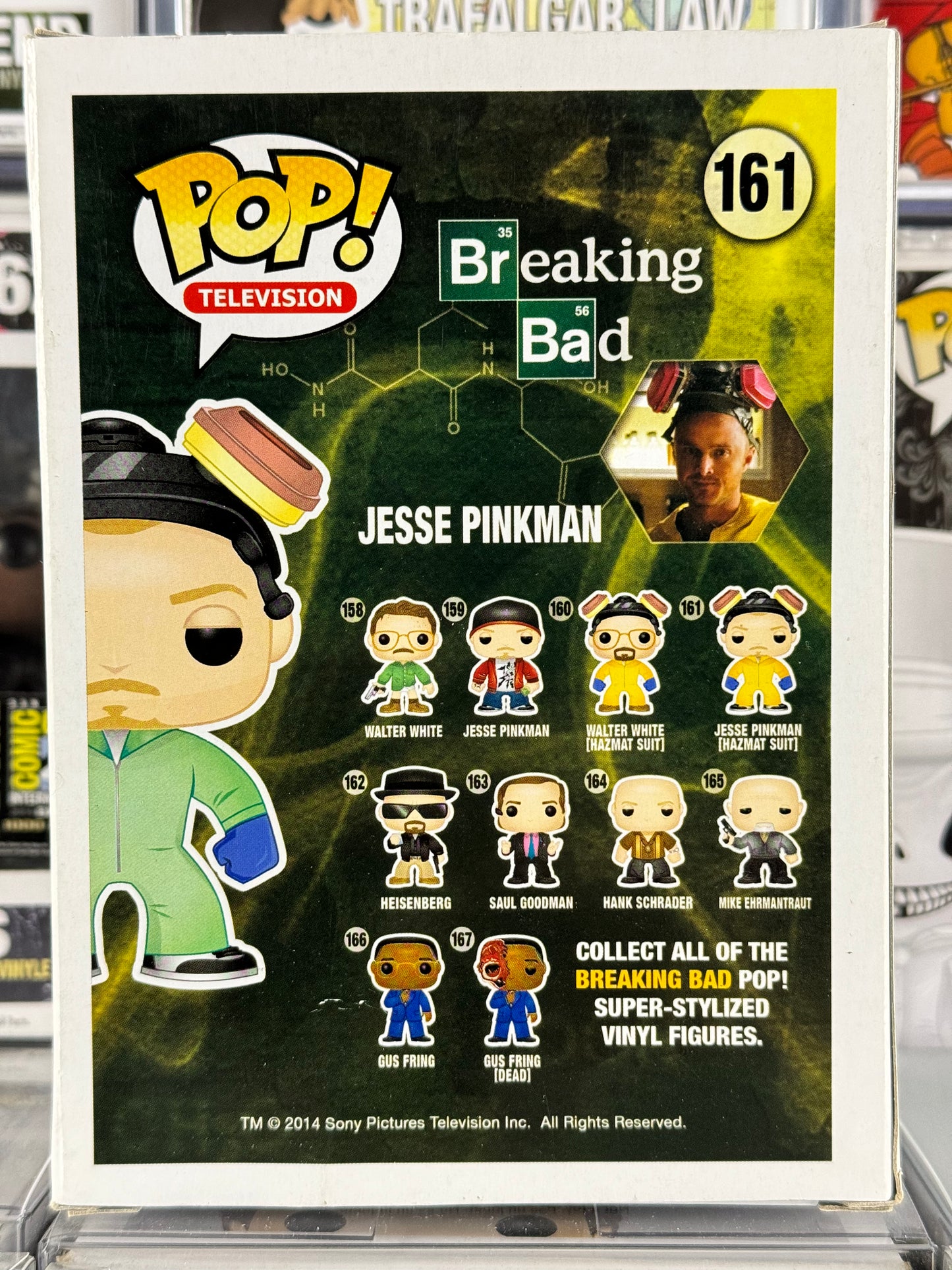 Breaking Bad - Jesse Pinkman (Green Haz-Mat Suit) (161) Vaulted