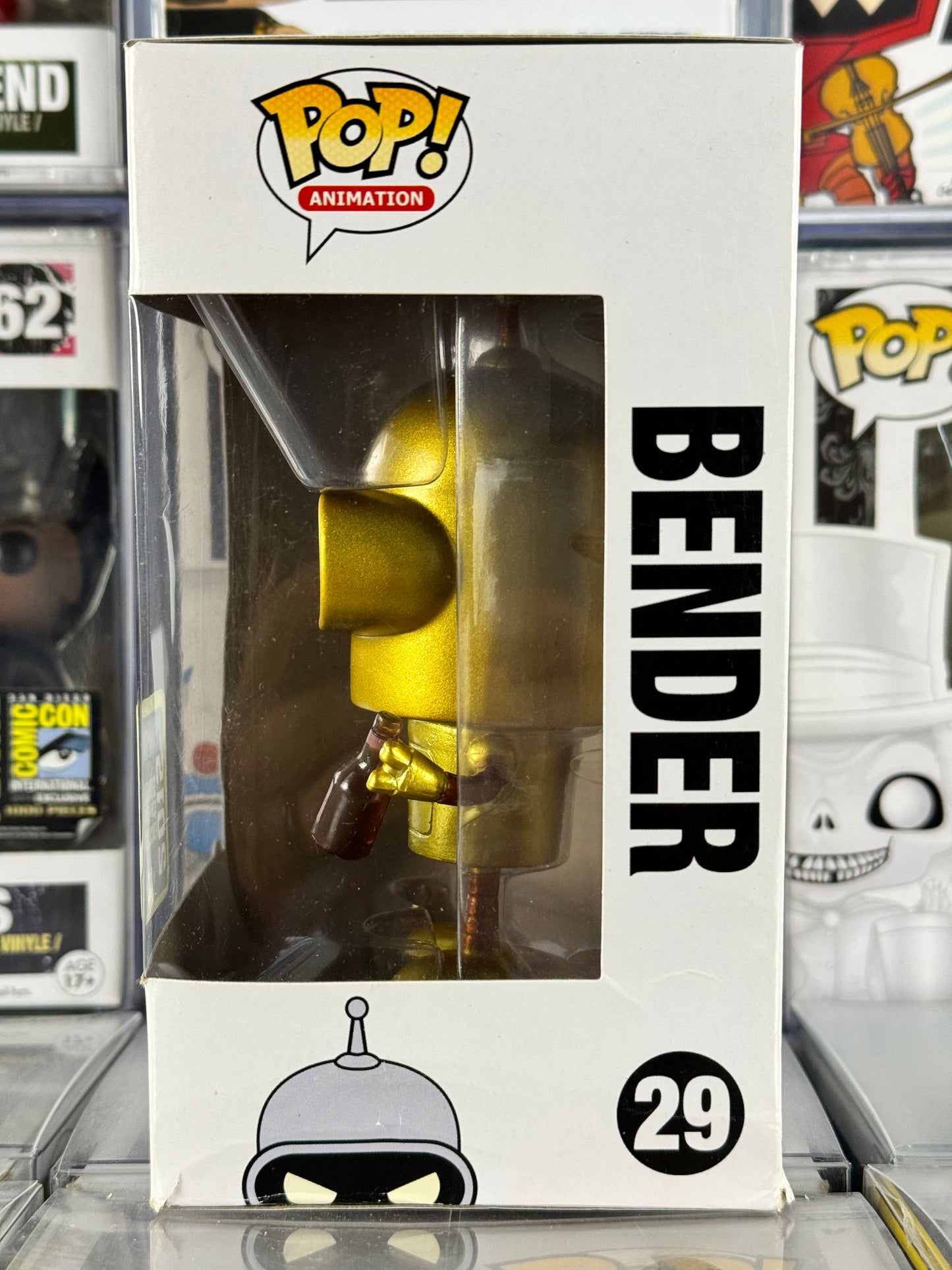 Futurama - Bender (Gold) (29) 2015 Summer Convention Vaulted