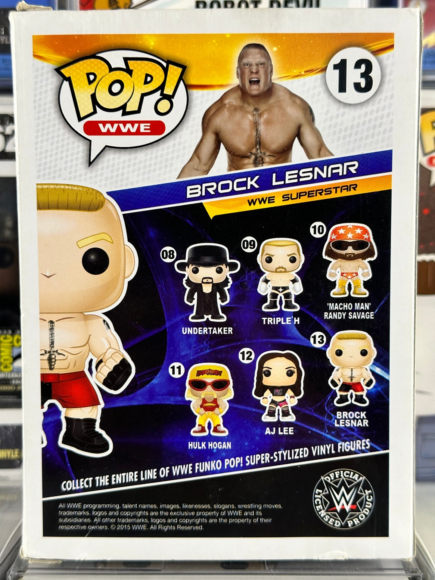 WWE - Brock Lesnar (13) Vaulted Walmart Exclusive