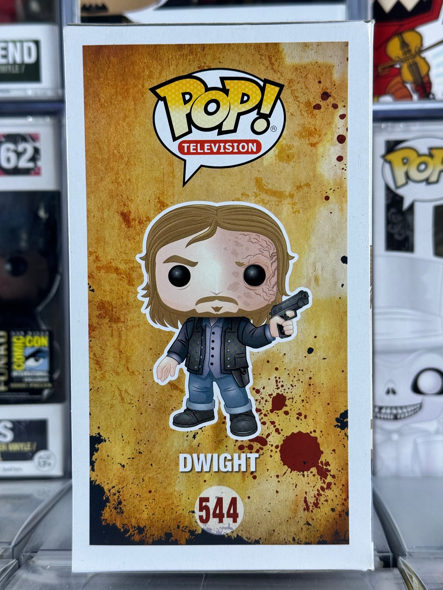 The Walking Dead - Dwight (Burnt Face) (544) Exclusivo de la convención de otoño de 2017