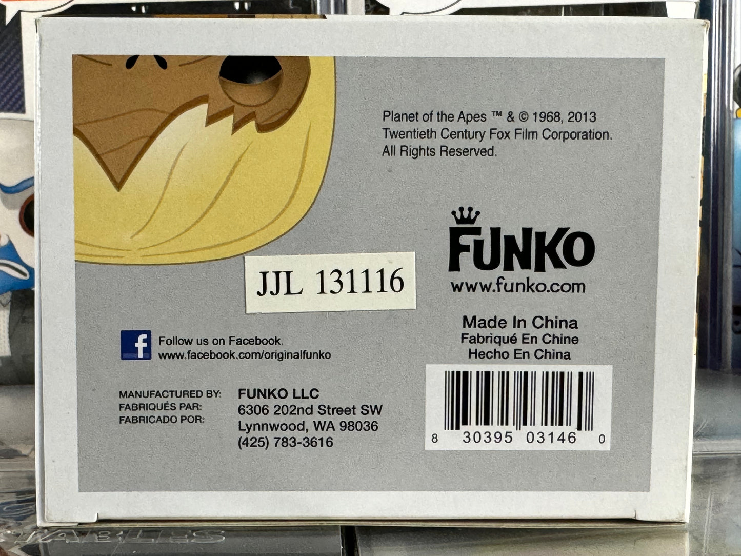 Planet of the Apes - Dr. Zaius (27) Vaulted