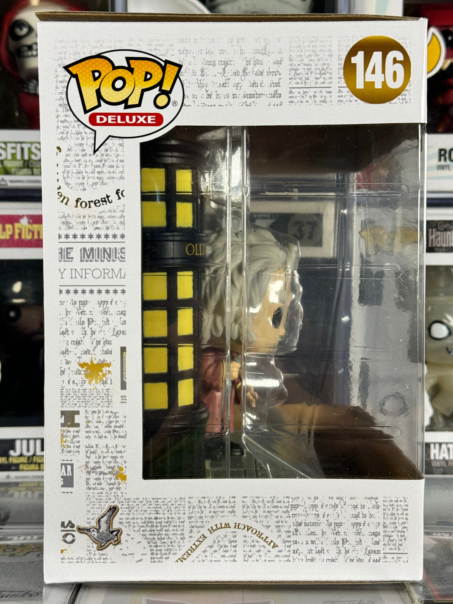 Palabra mágica de Harry Potter - Deluxe - Garrick Ollivander con tienda de varitas de Ollivander (146) Edición limitada Funkon 2022