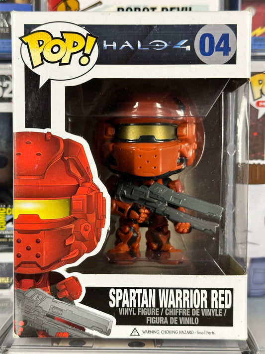 Halo 4 - Spartan Warrior Red (04) Vaulted