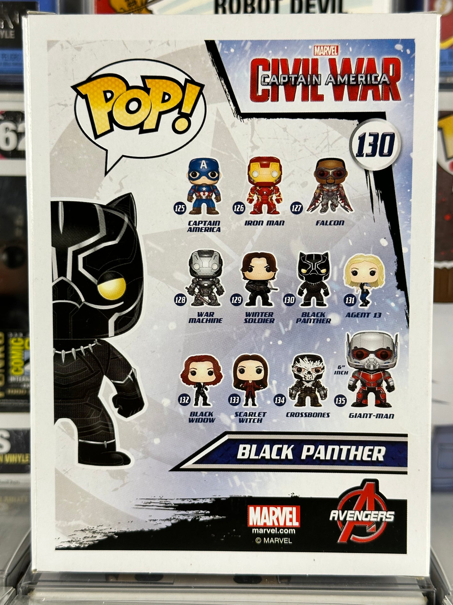 Marvel Capitán América Guerra Civil - Pantera Negra (130)