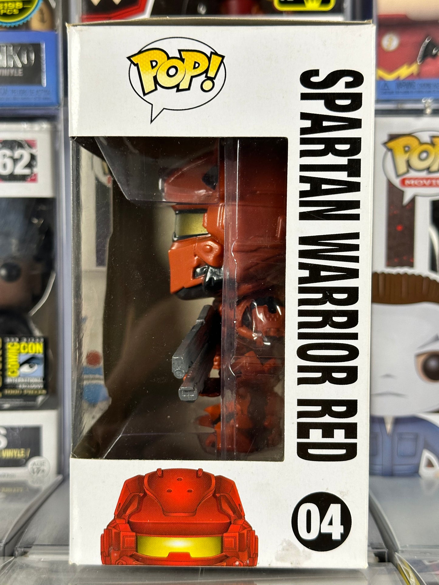 Halo 4 - Spartan Warrior Red (04) Vaulted