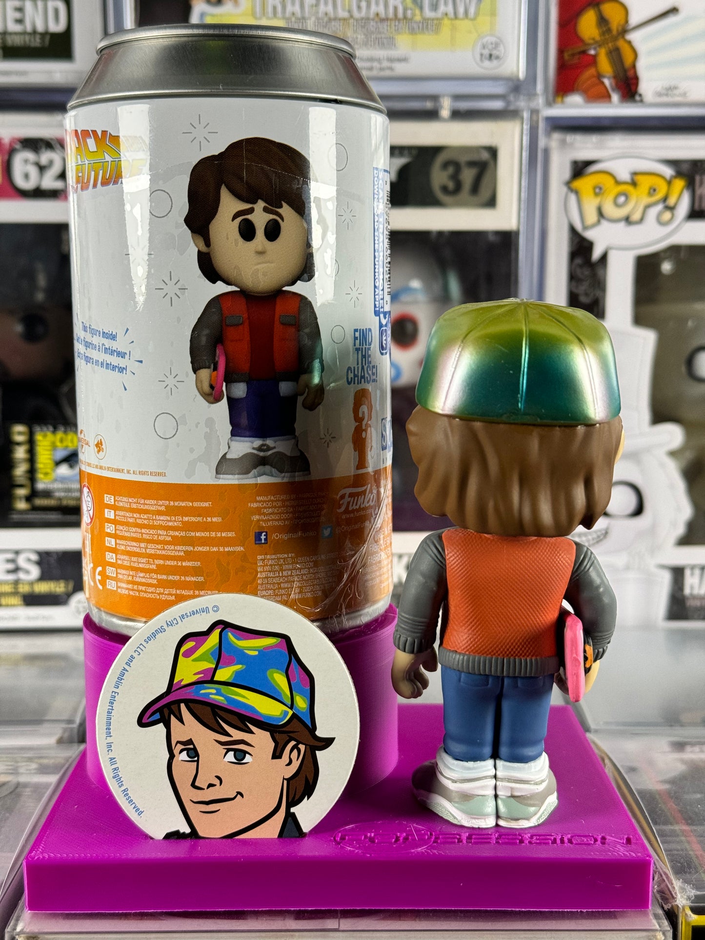 SODA Pop! - Back To The Future - Marty McFly HOLO HAT CHASE